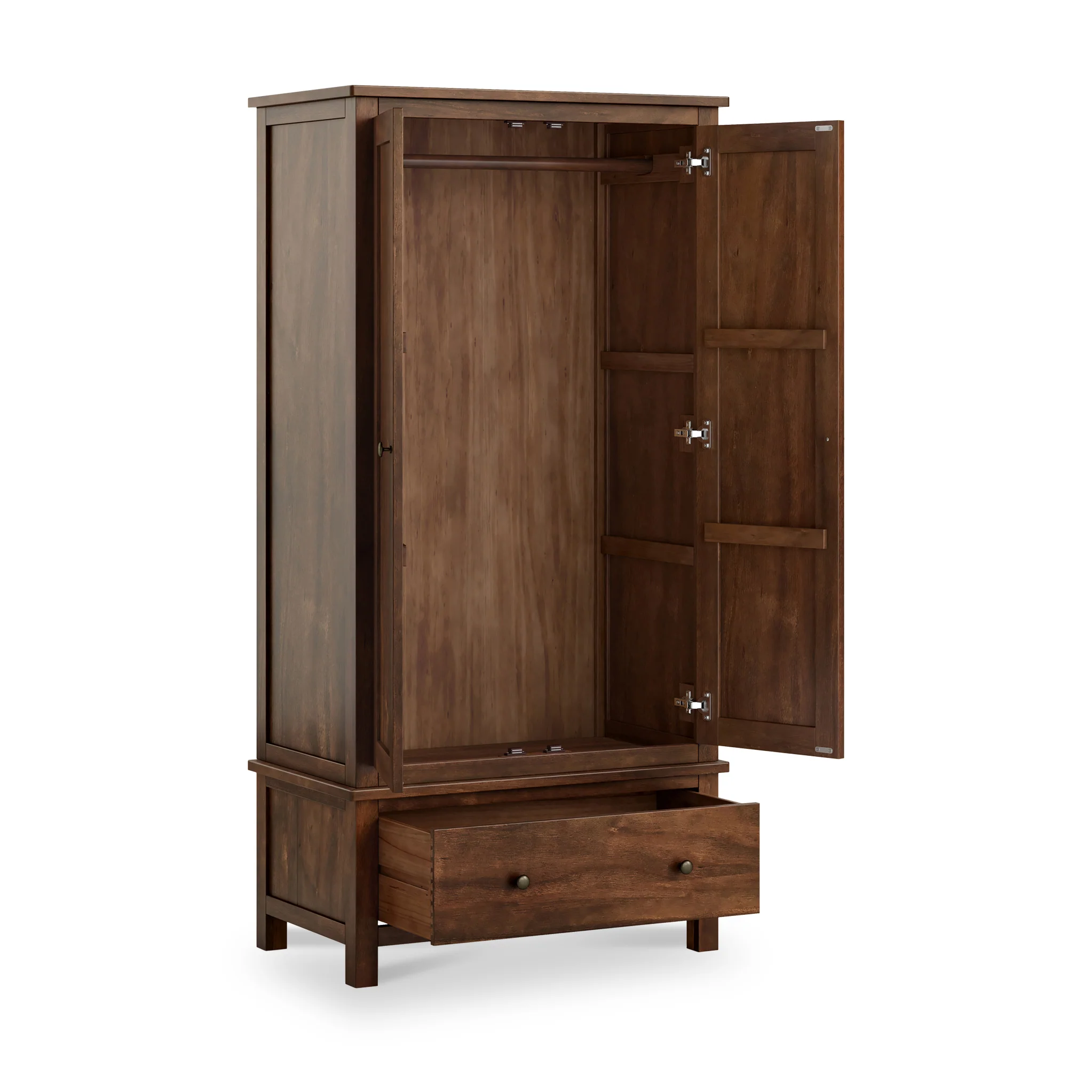 Duchy Acacia Double Wardrobe - Image 3