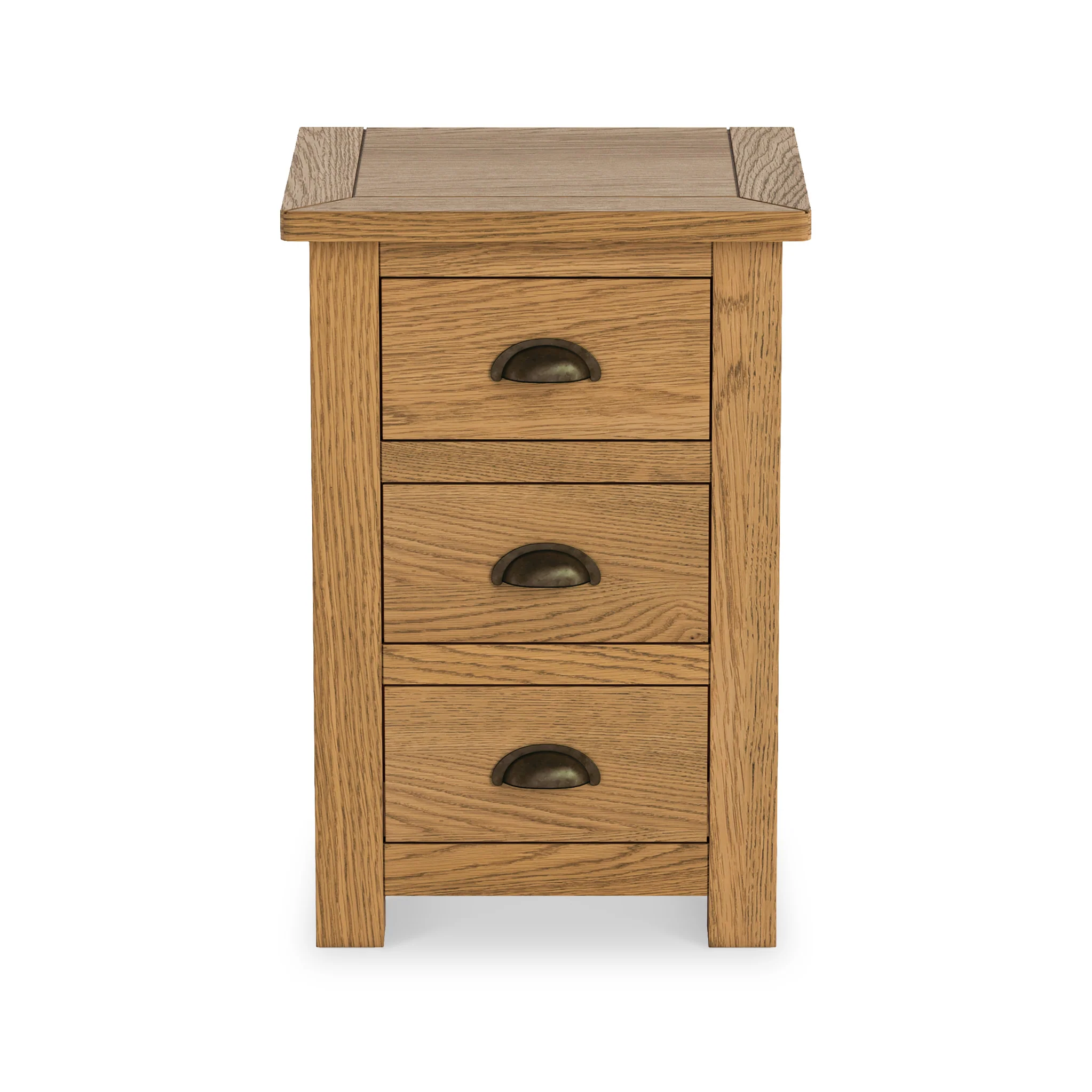 Duchy Waxed Oak Bedside Table - Image 3