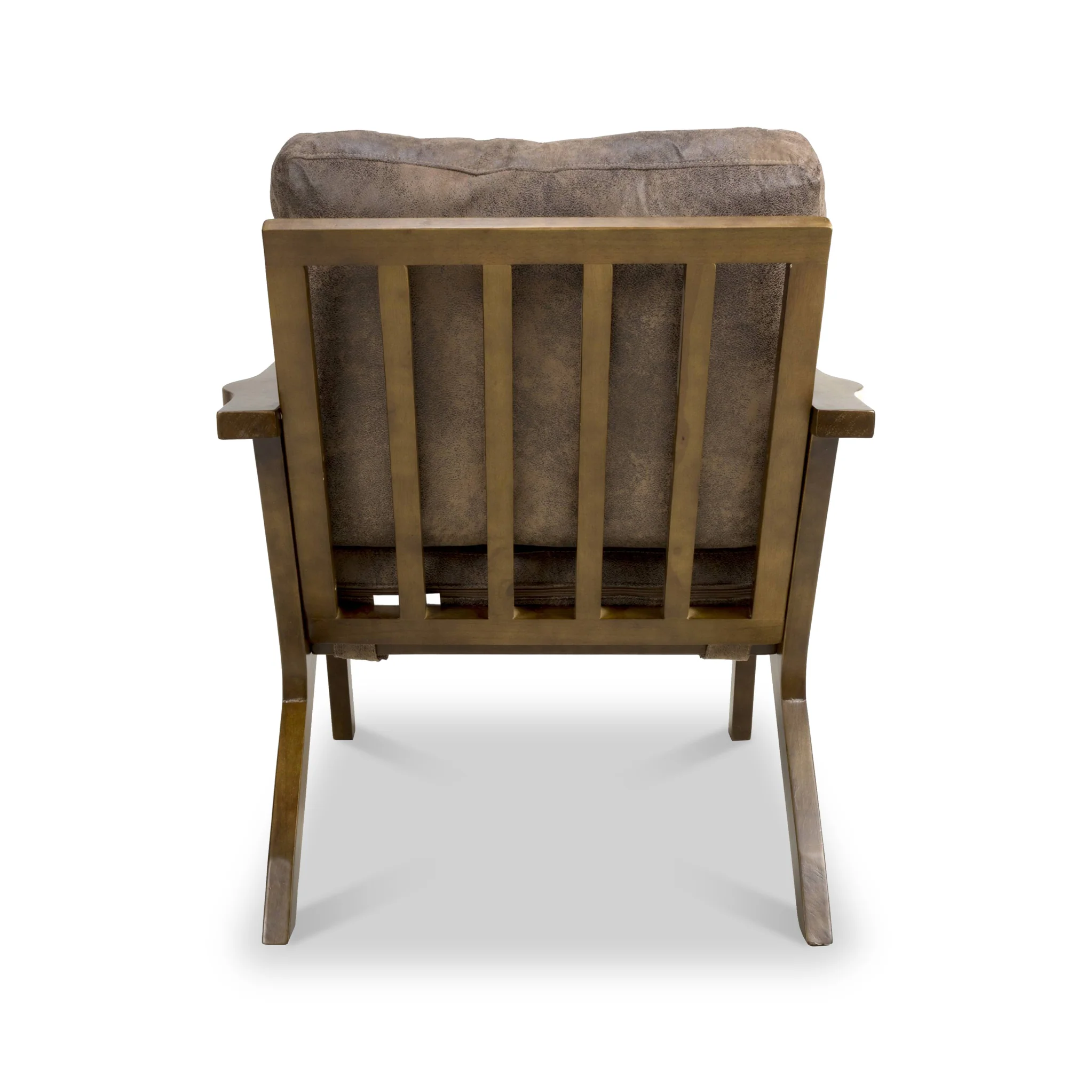 Duke Faux Suede Retro Accent Chair - Image 5