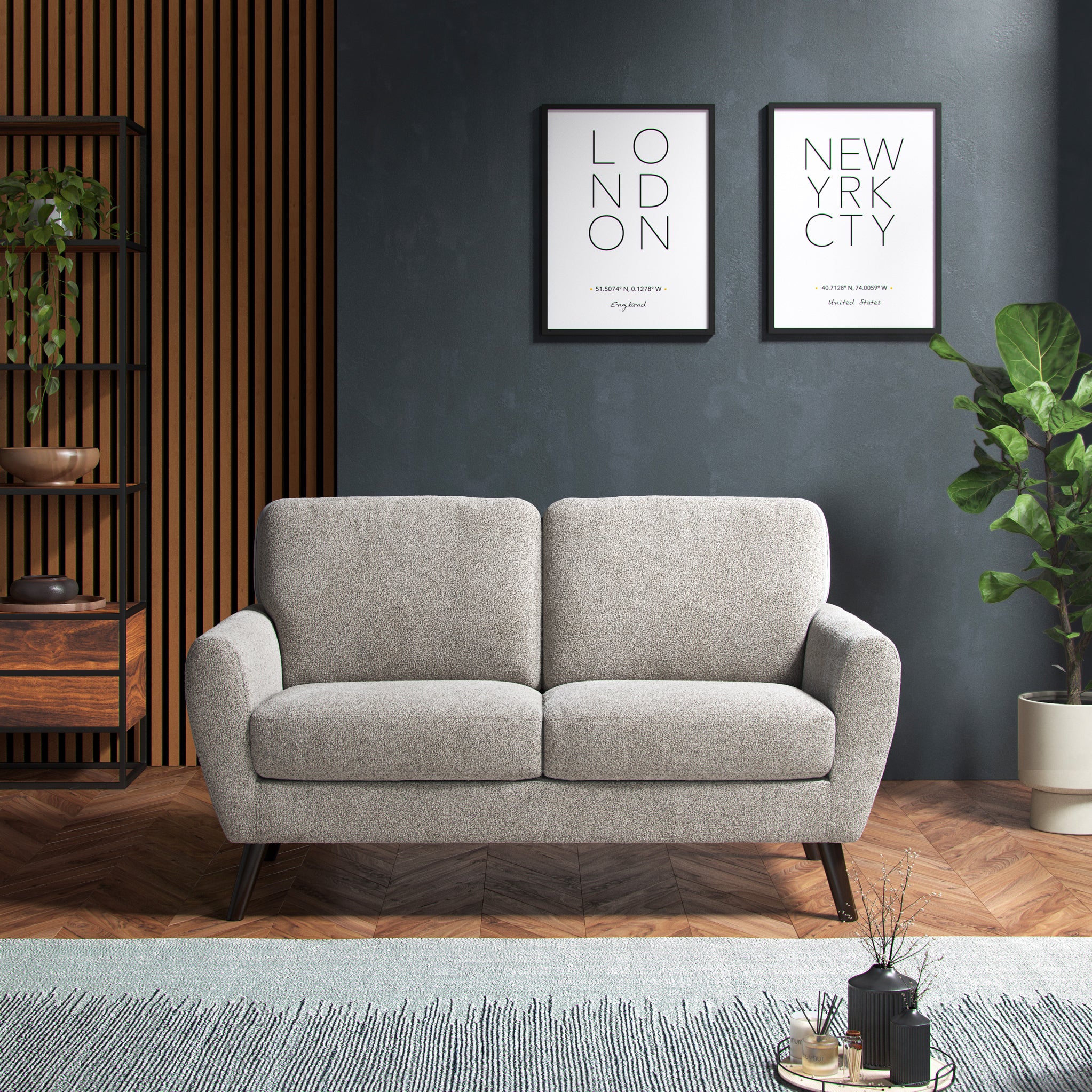 Dulcie Boucle 2 Seater Sofa - Image 2