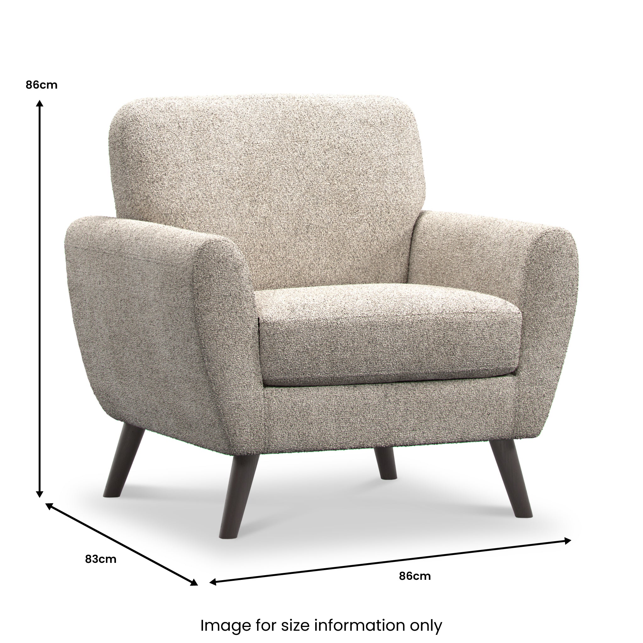 Dulcie Boucle Armchair - Image 5