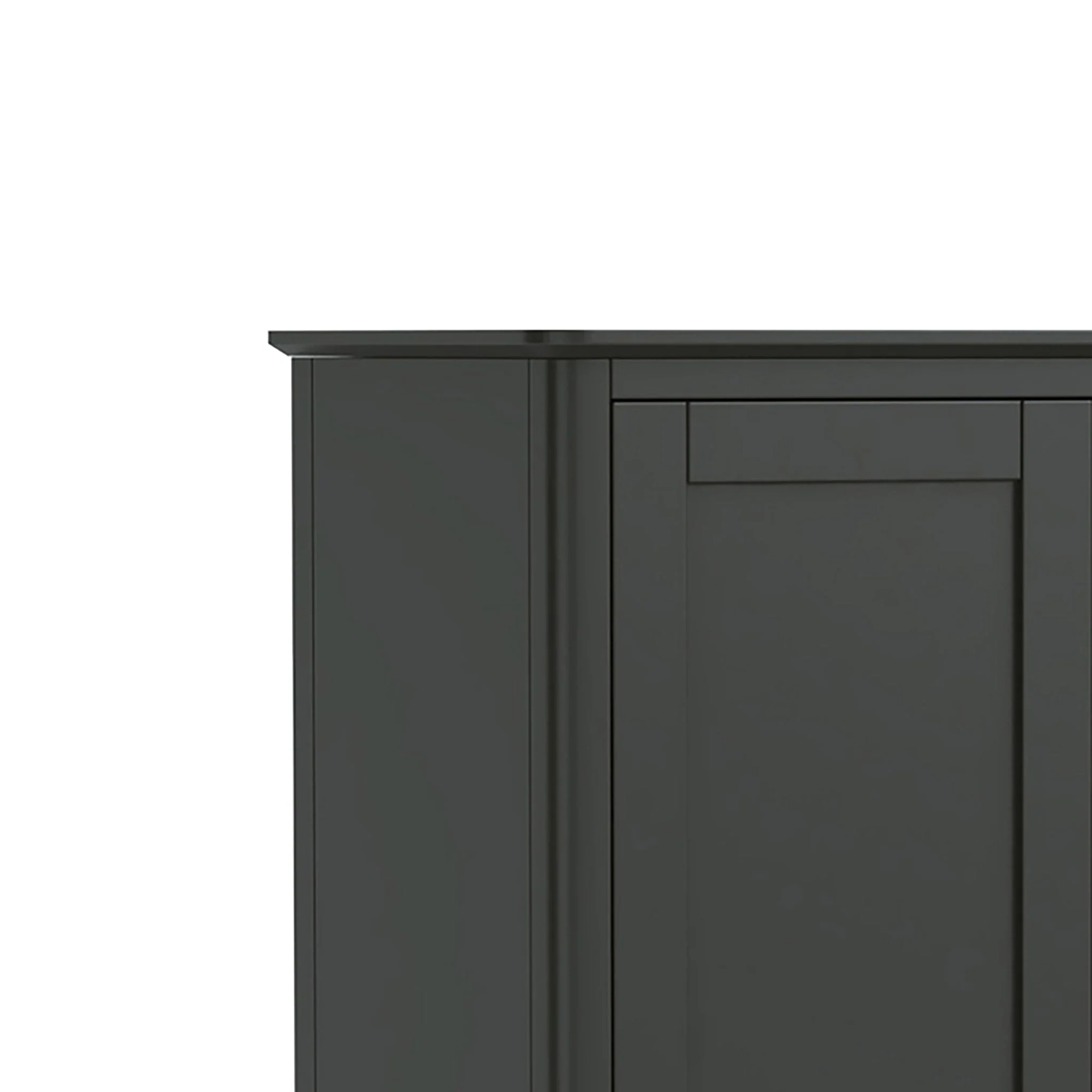 Dumbarton Charcoal Double Wardrobe - Image 3