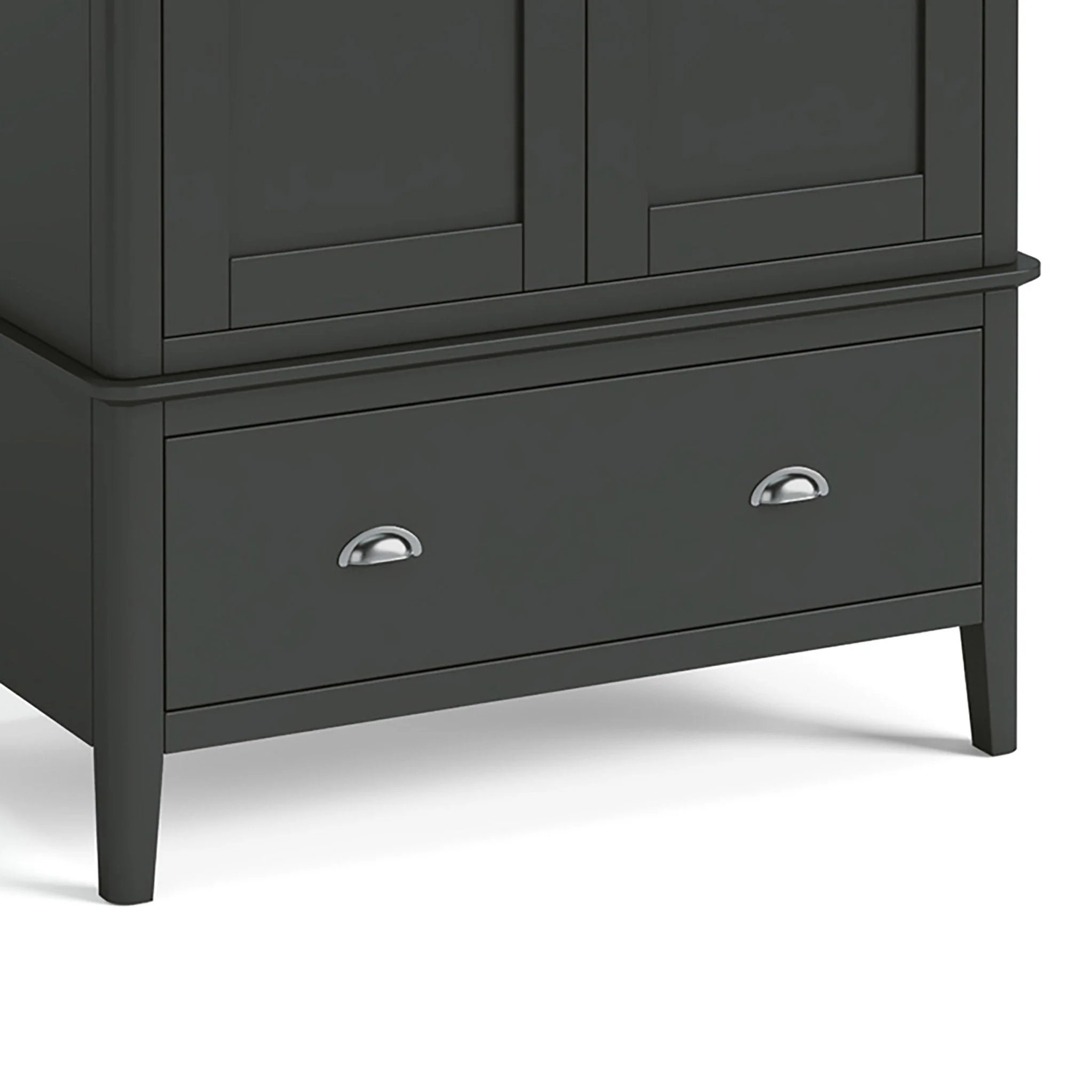 Dumbarton Charcoal Double Wardrobe - Image 5