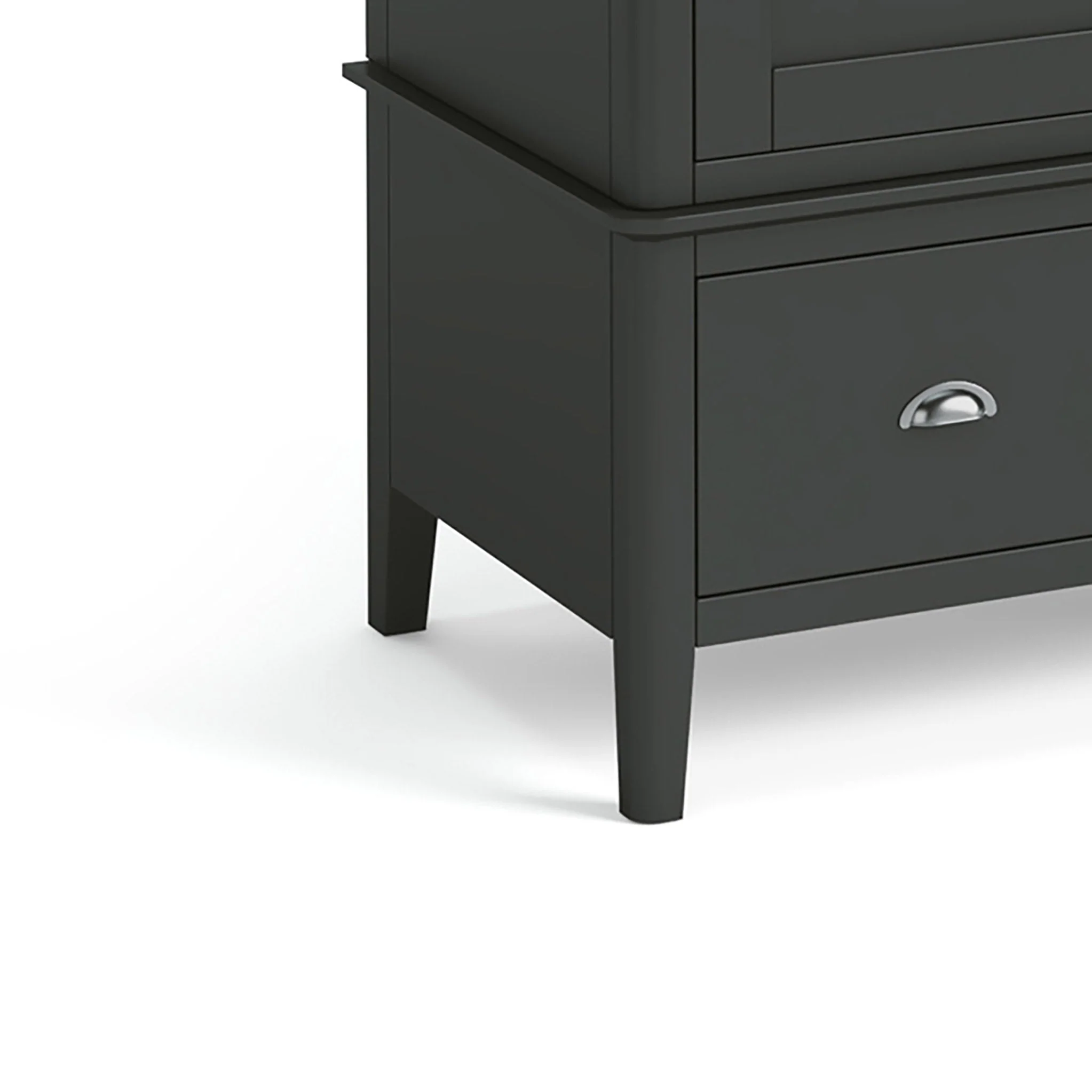 Dumbarton Charcoal Double Wardrobe - Image 6