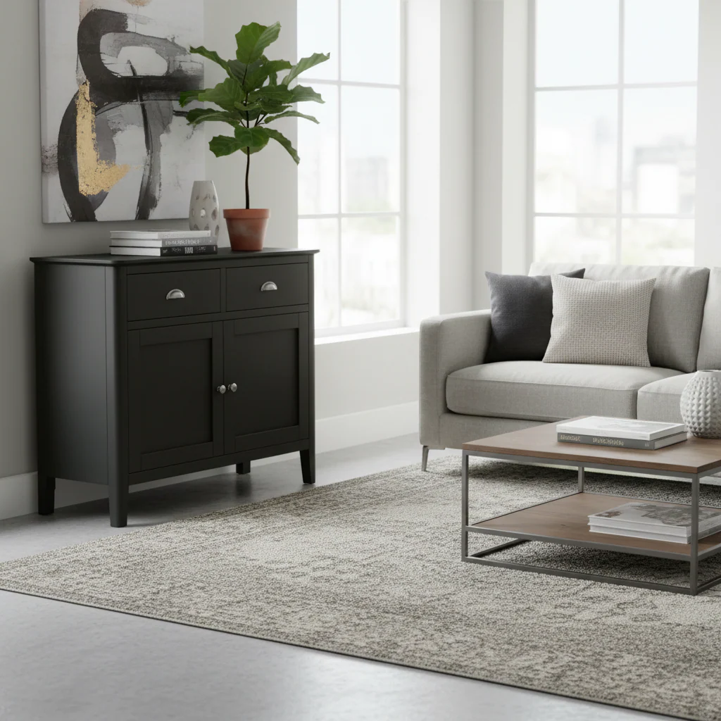 Dumbarton Charcoal Small Sideboard - Image 2