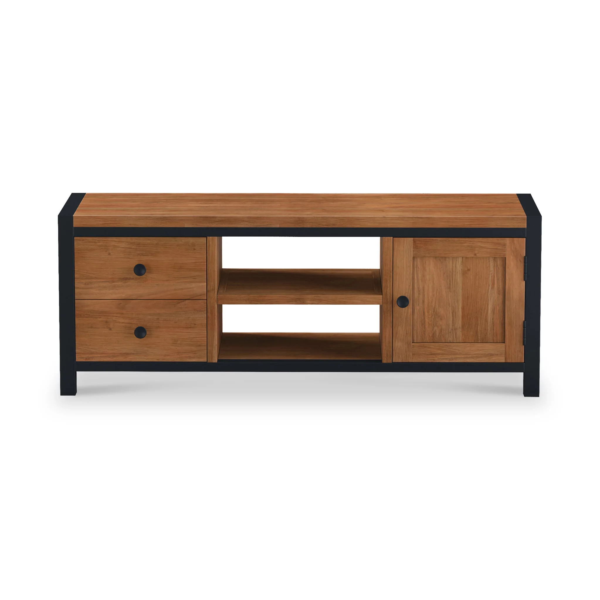 Dunstan Acacia 125cm Wide TV Unit - Image 3