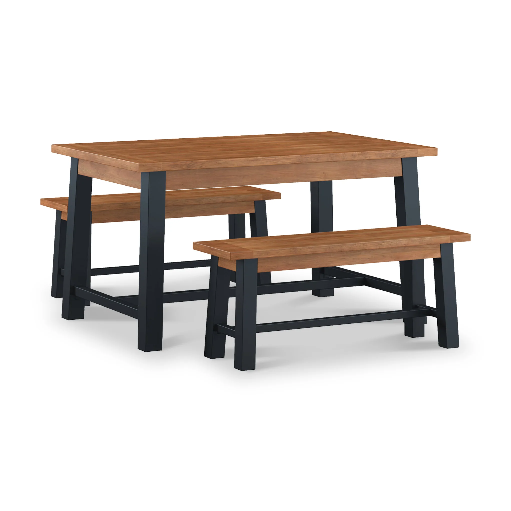 Dunstan Acacia 180cm Dining Table - Image 4