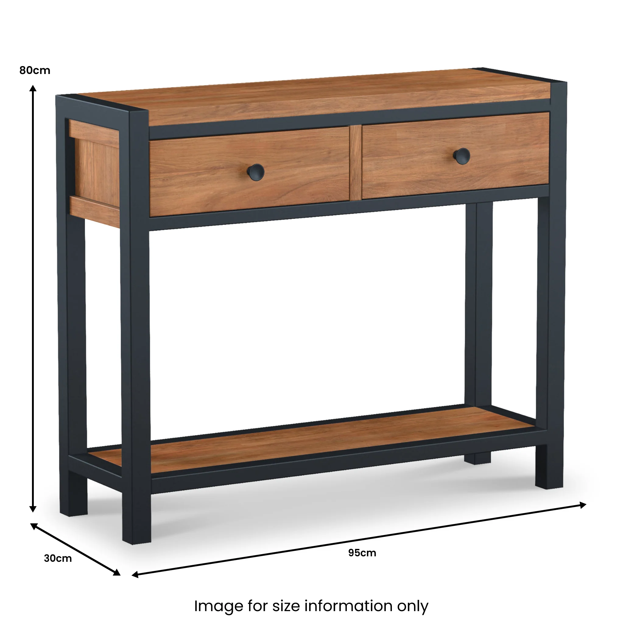 Dunstan Acacia Console Table - Image 7