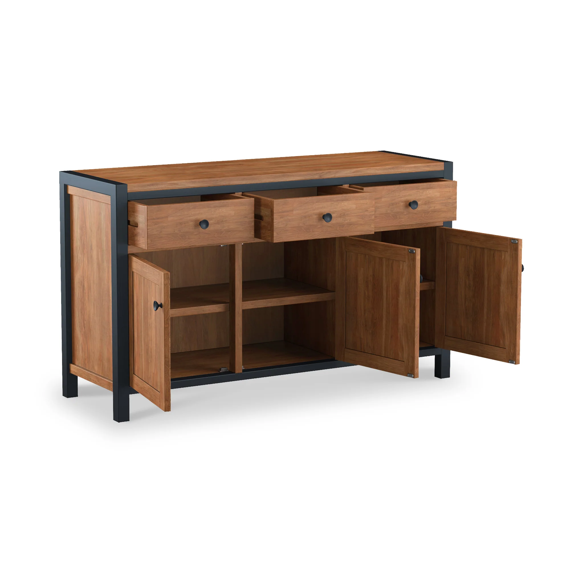 Dunstan Acacia Large Sideboard - Image 4