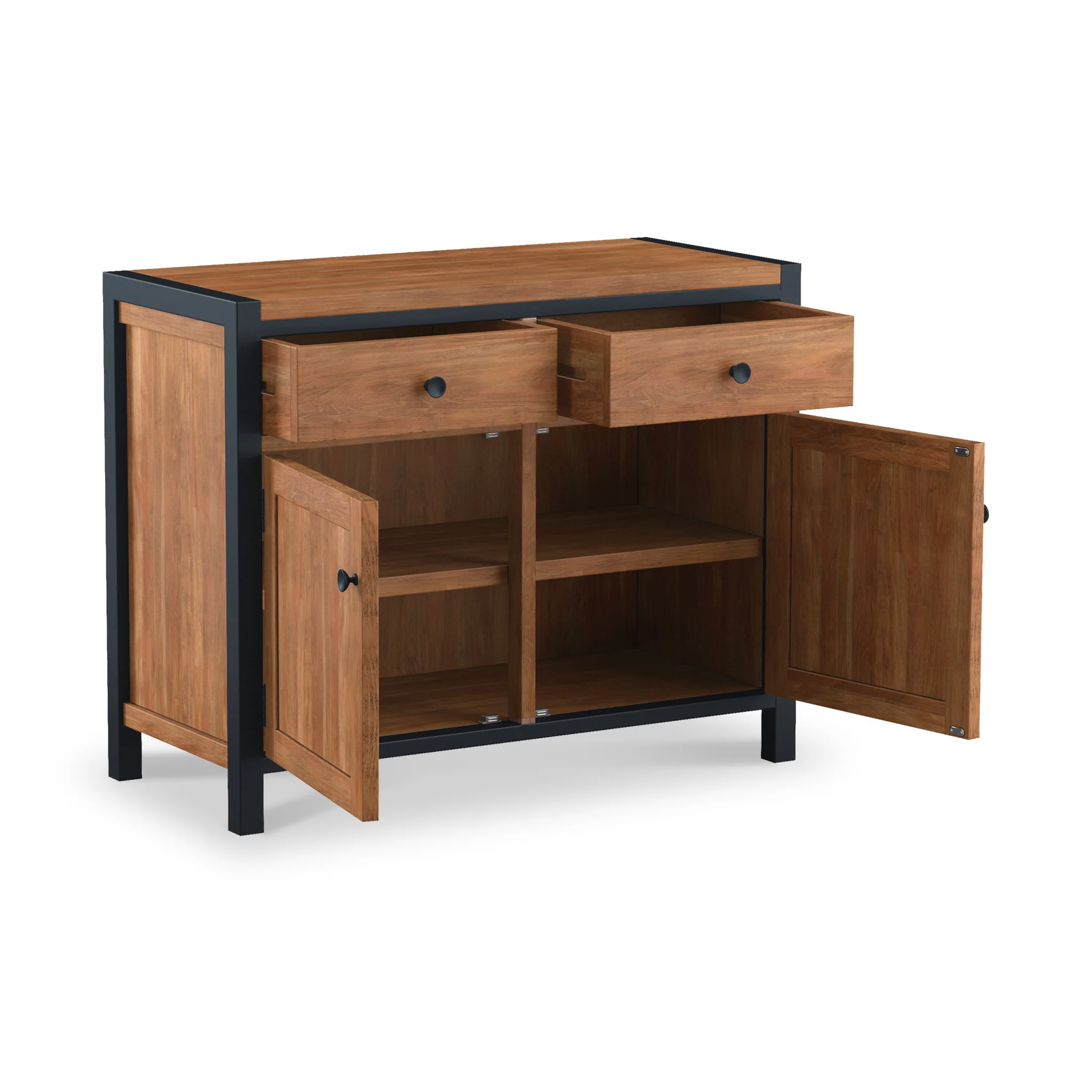 Dunstan Acacia Small Sideboard - Image 4
