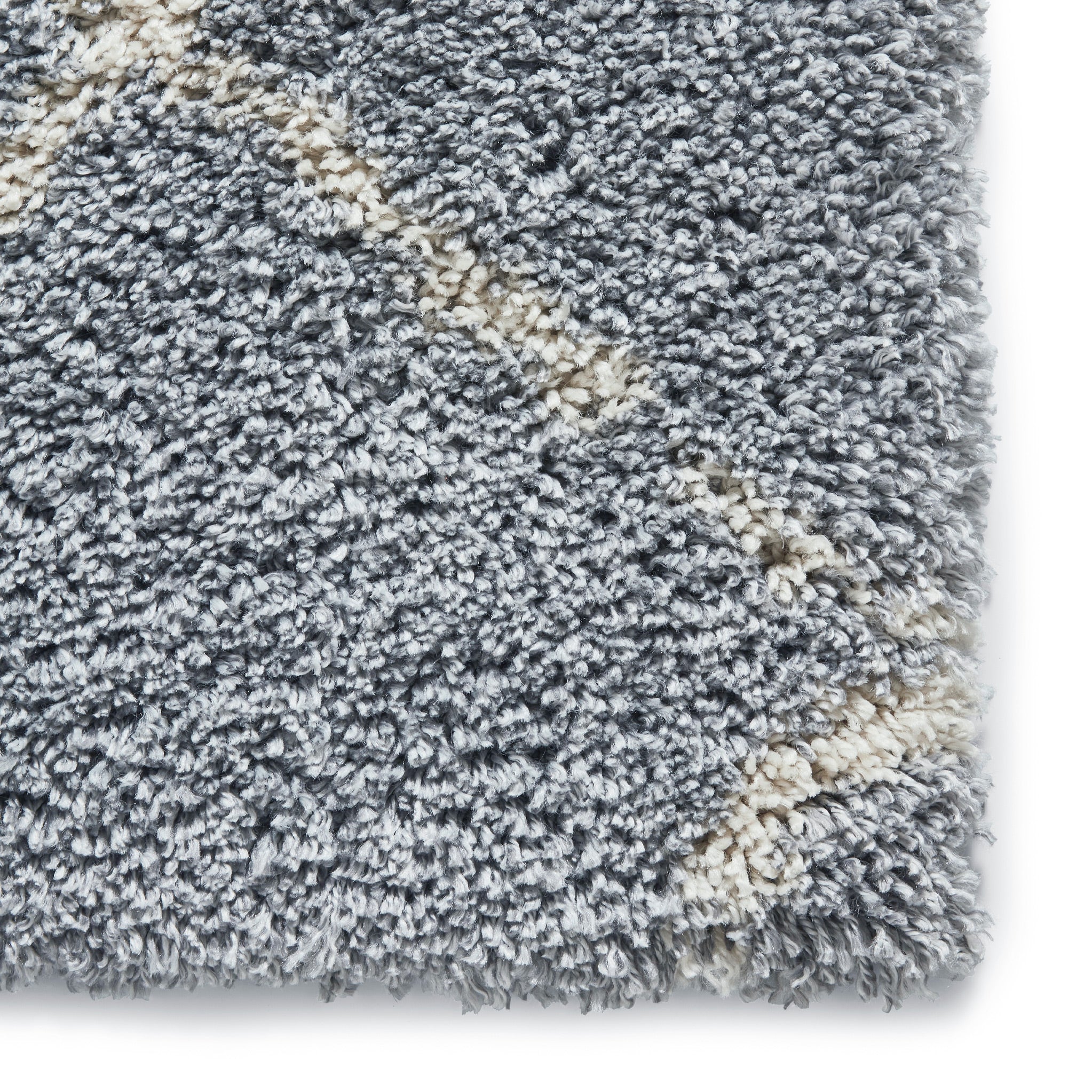 Durham Berber Diamond Shaggy Rug - Image 18