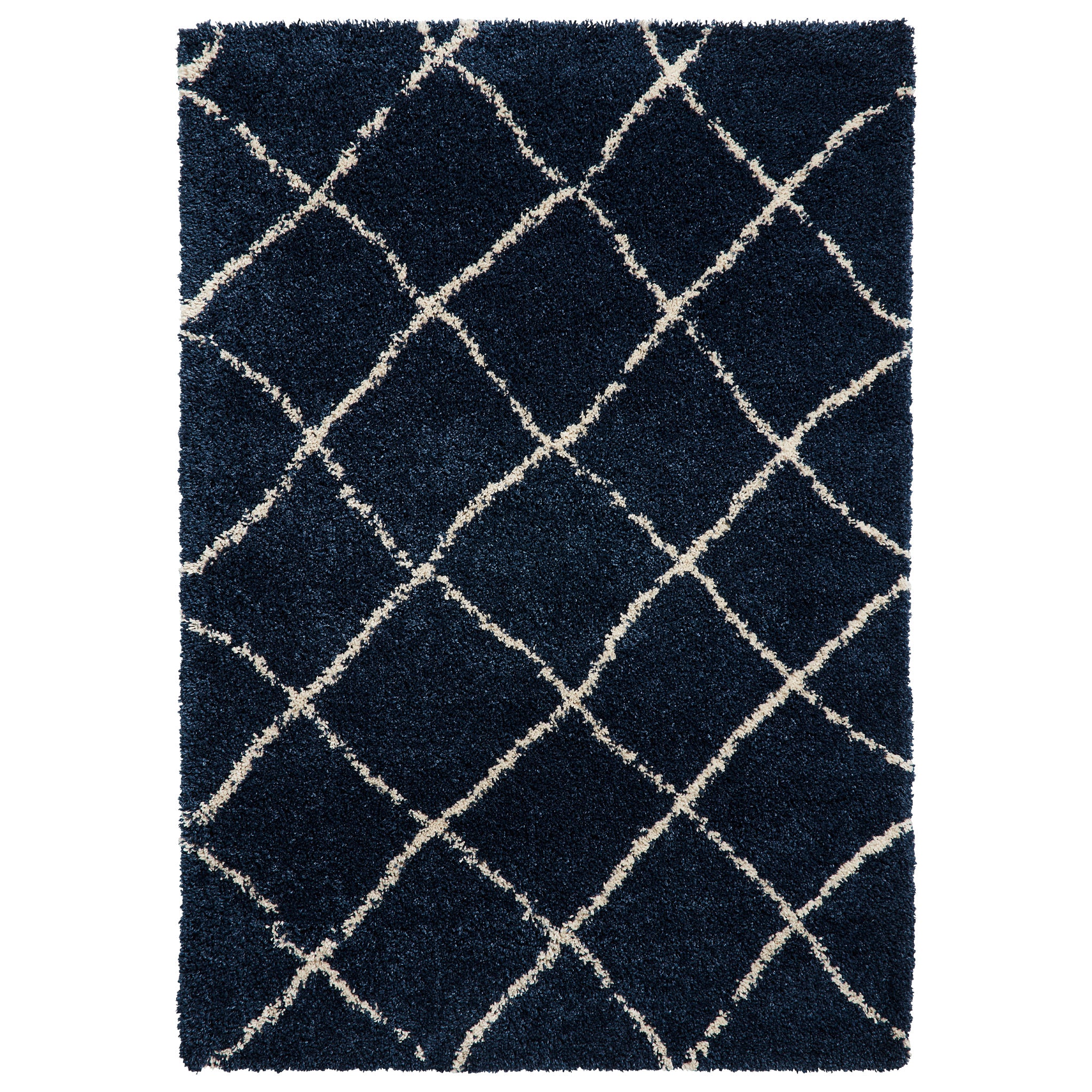 Durham Berber Diamond Shaggy Rug - Image 22