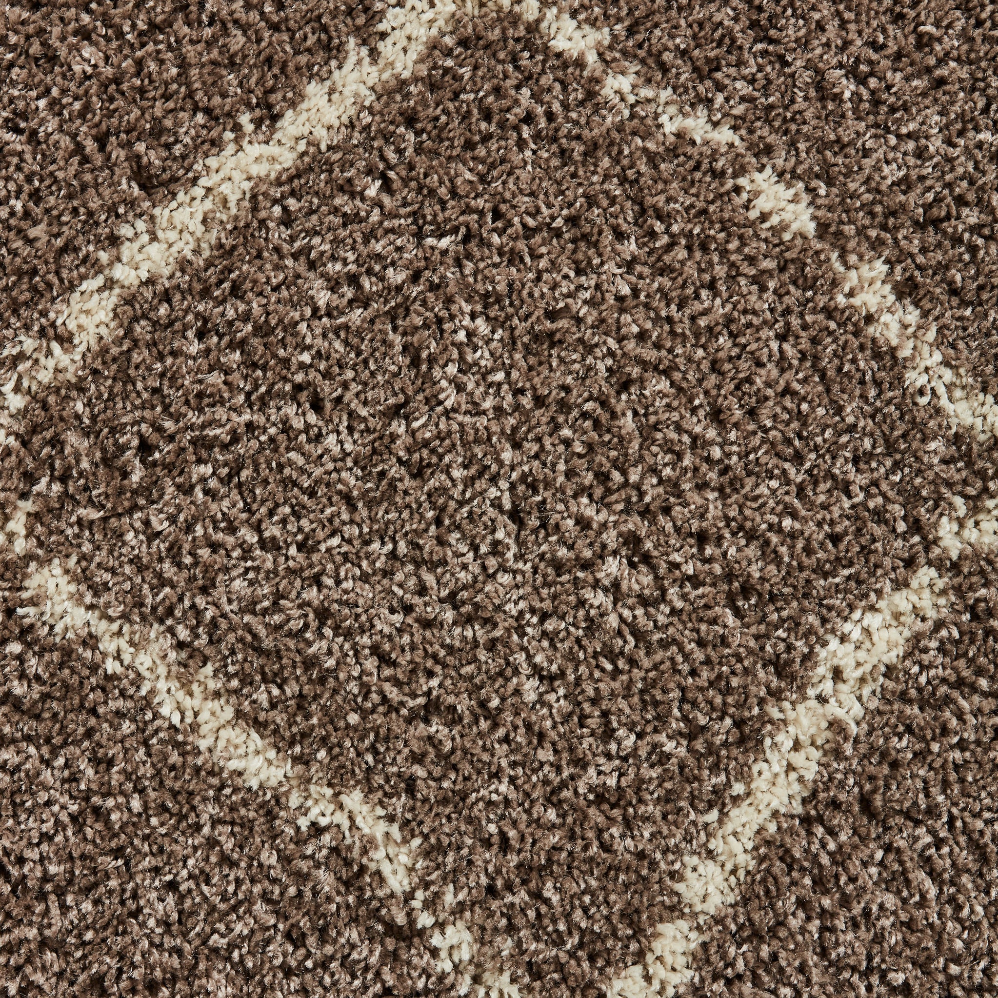 Durham Berber Diamond Shaggy Rug - Image 6
