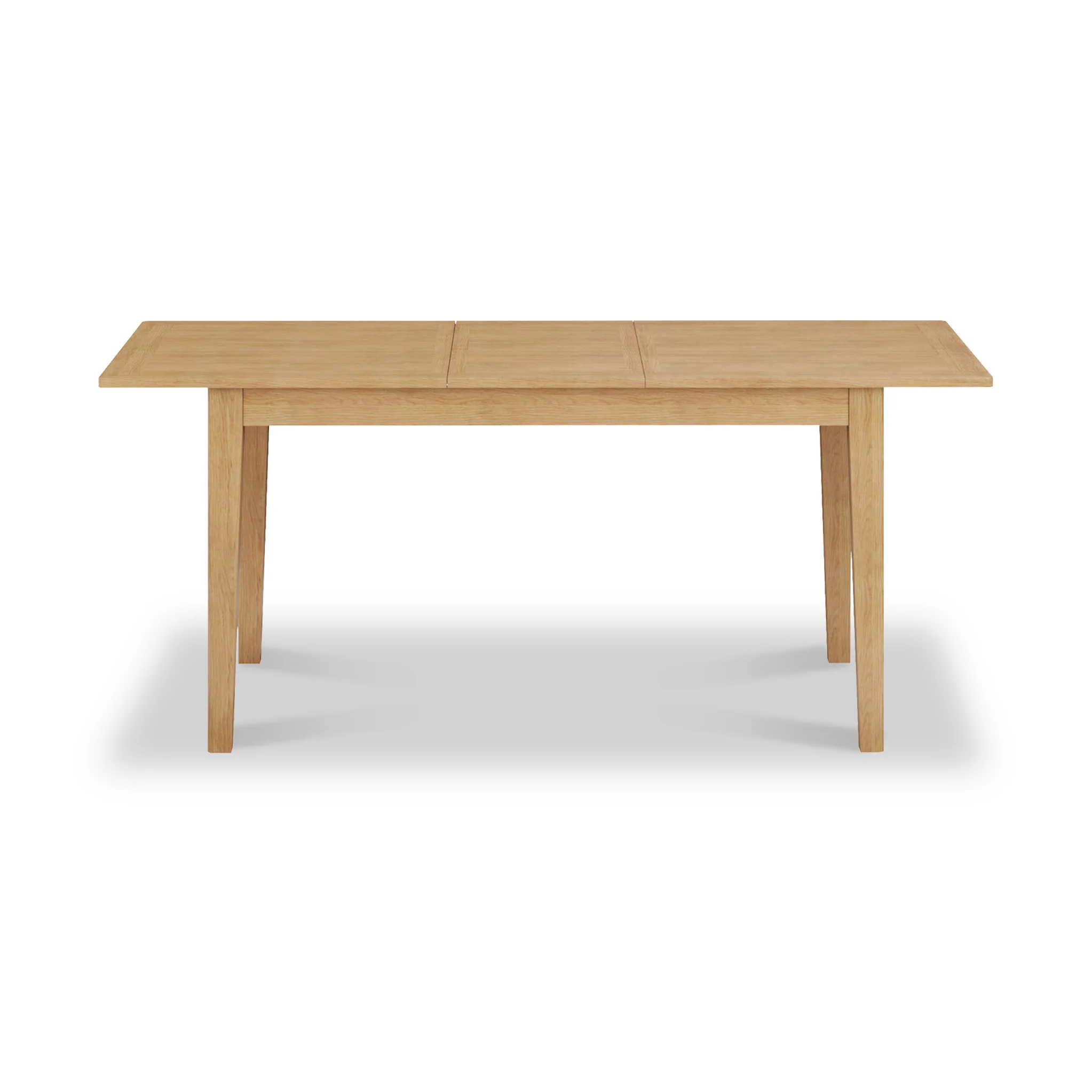 Durham Oak 120-160cm Extending Dining Table - Image 3