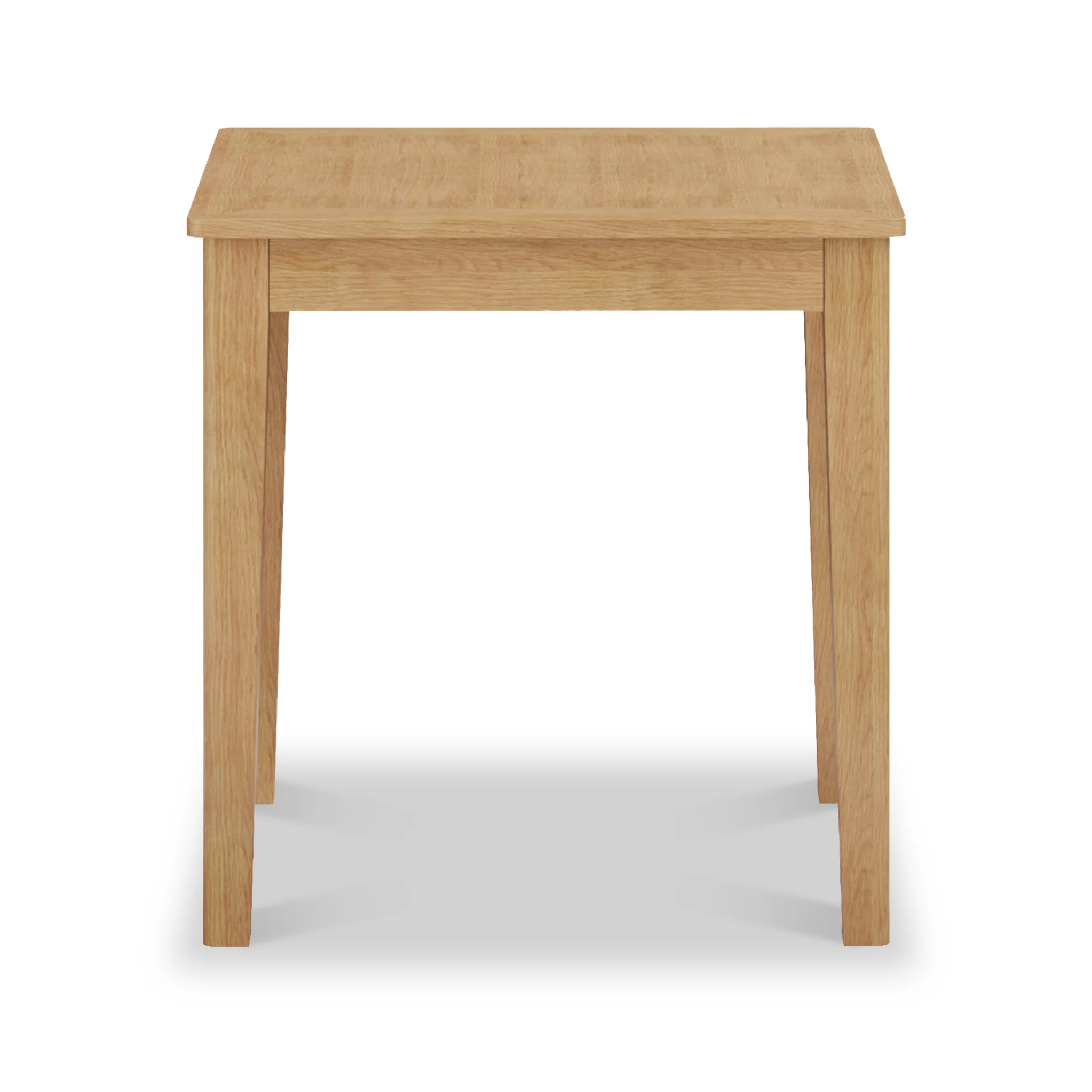 Durham Oak 75cm Square Dining Table - Image 3