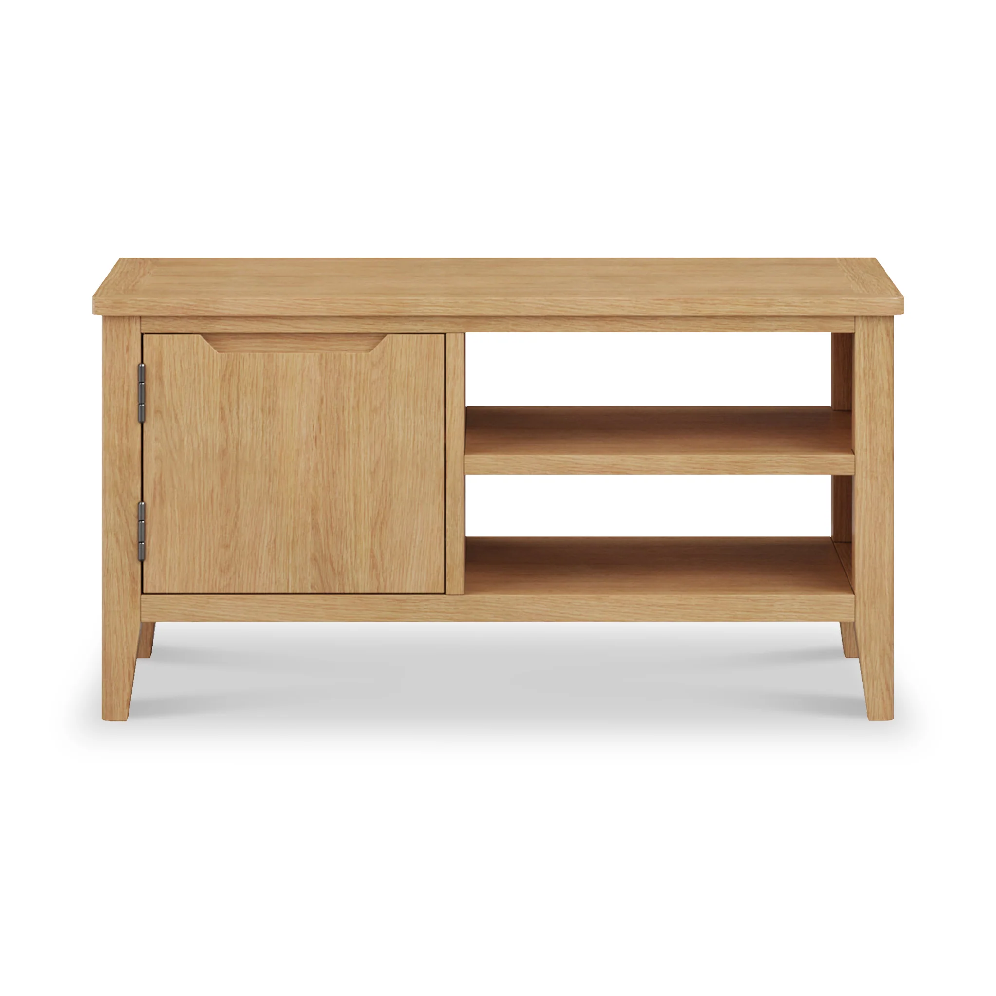 Durham Oak Small 90cm TV Unit - Image 3