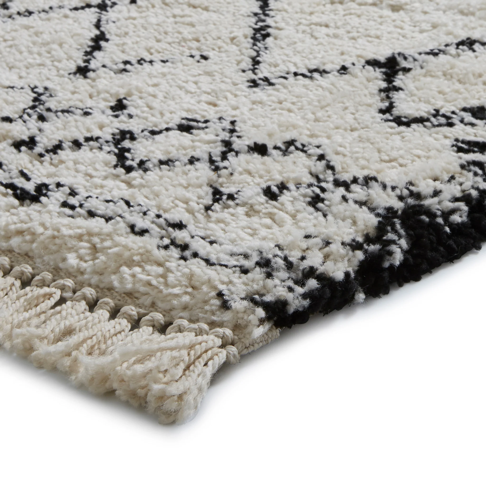 Edie Boho Abstract Shaggy Rug - Image 4