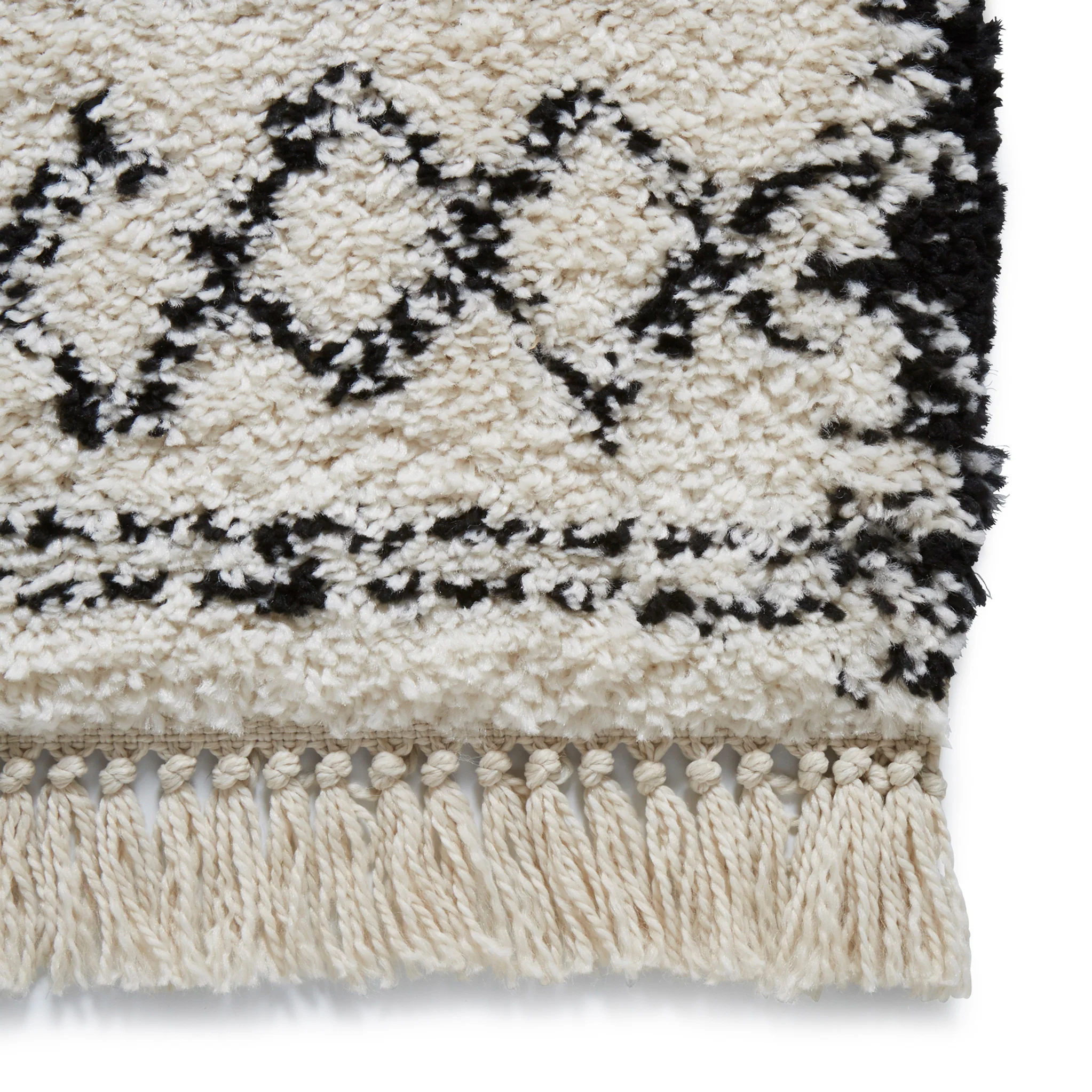 Edie Boho Abstract Shaggy Rug - Image 5