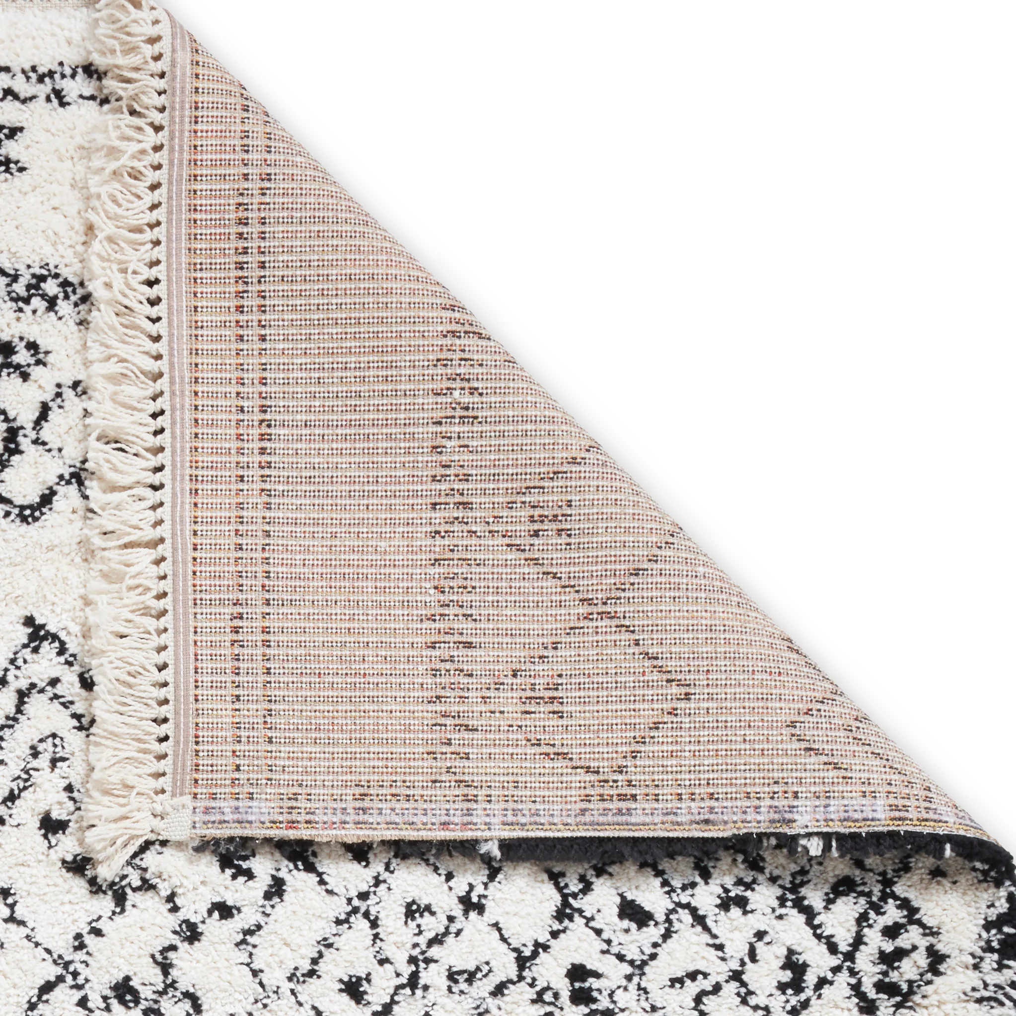 Edie Boho Abstract Shaggy Rug - Image 7