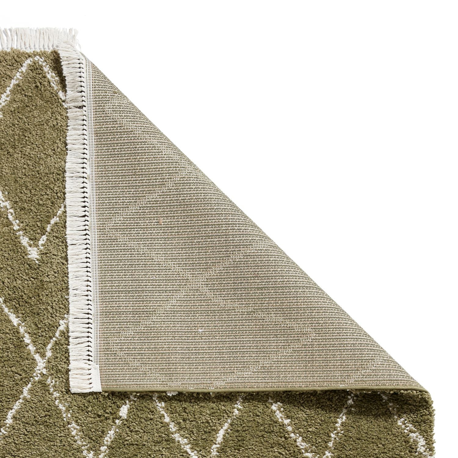 Edie Boho Diamond Shaggy Rug - Image 42
