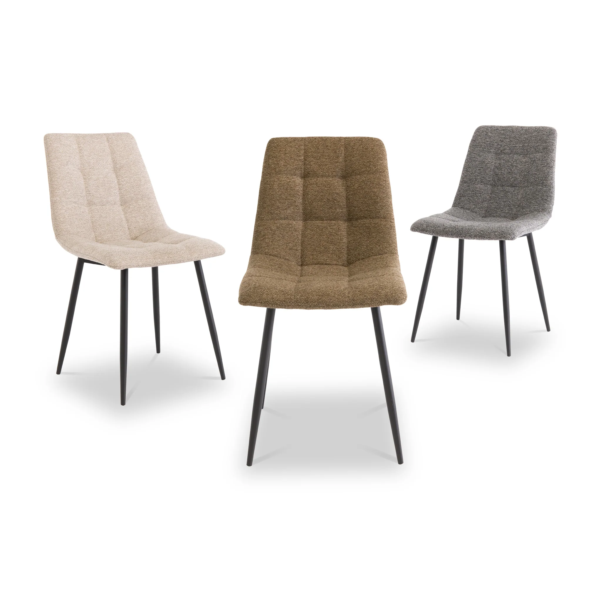 Edie Quilted Back Dining Chair - Image 2