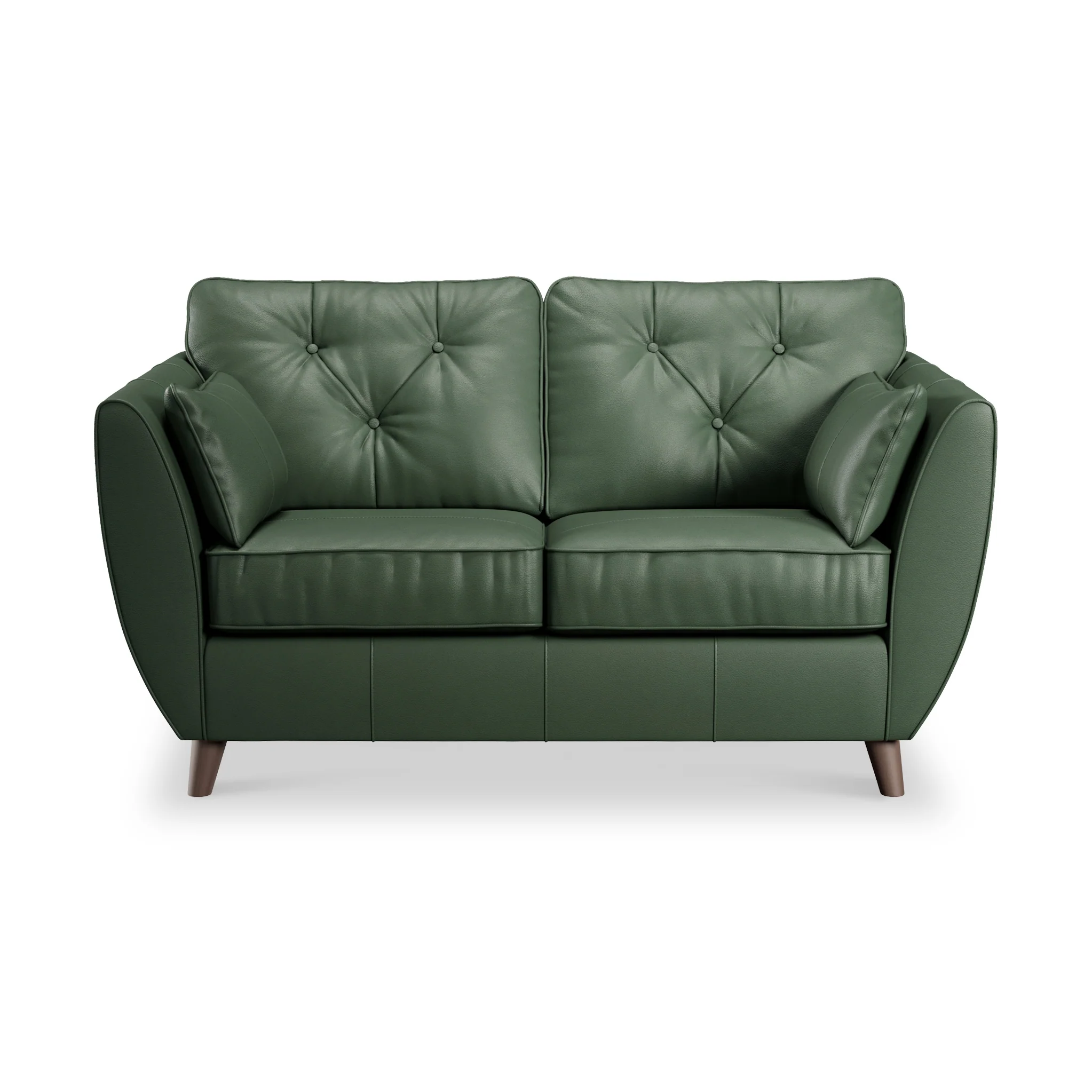 Edison Leather 2 Seater Sofa - Image 15