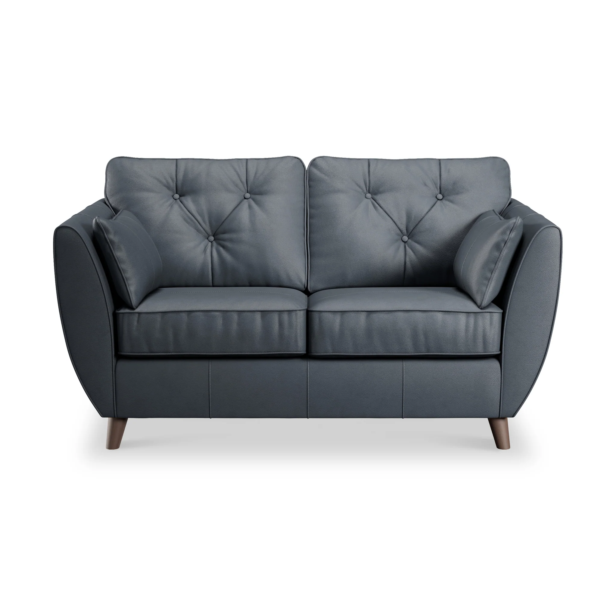 Edison Leather 2 Seater Sofa - Image 25