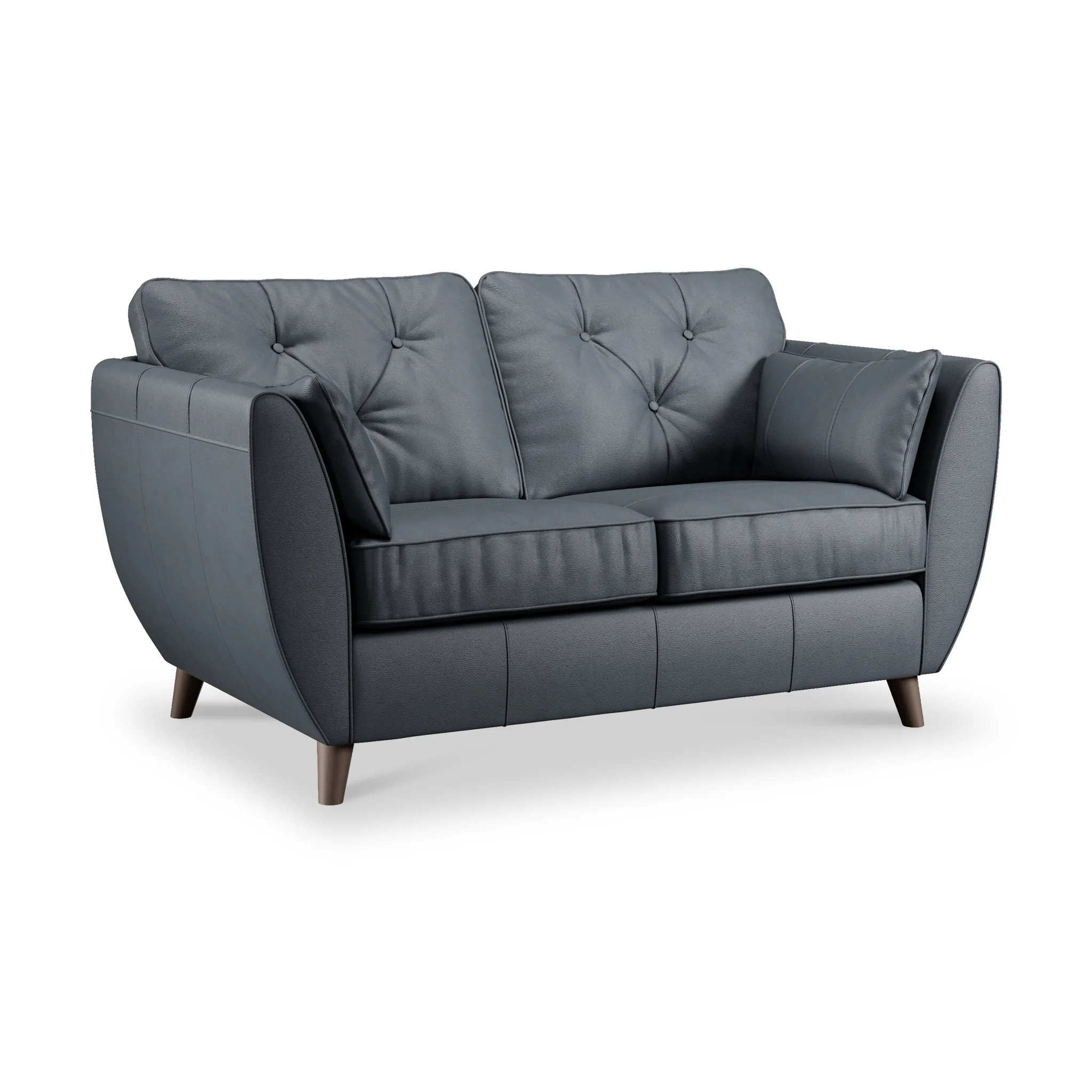 Edison Leather 2 Seater Sofa - Image 28