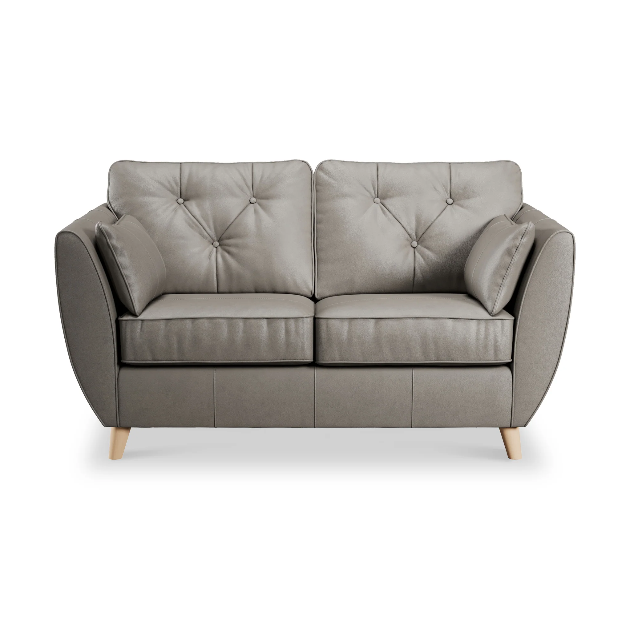 Edison Leather 2 Seater Sofa - Image 31