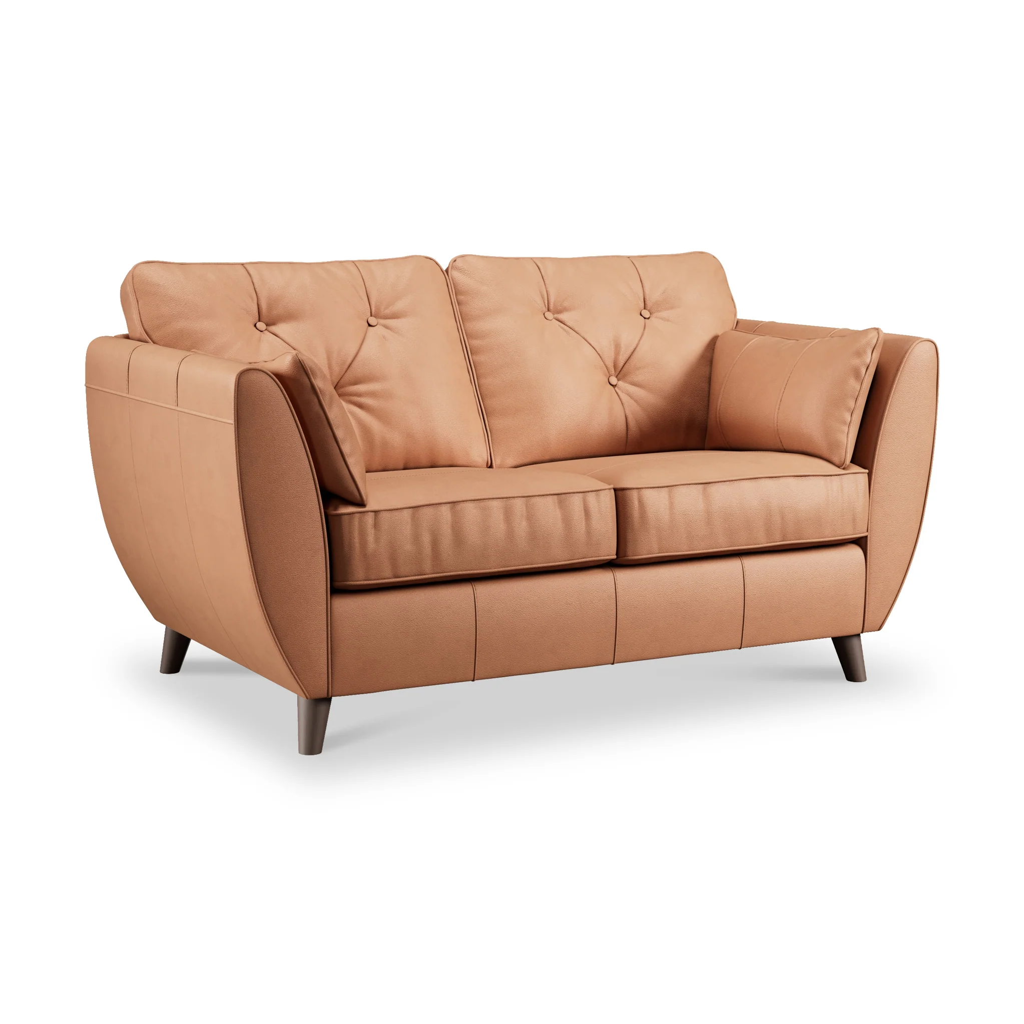 Edison Leather 2 Seater Sofa - Image 49