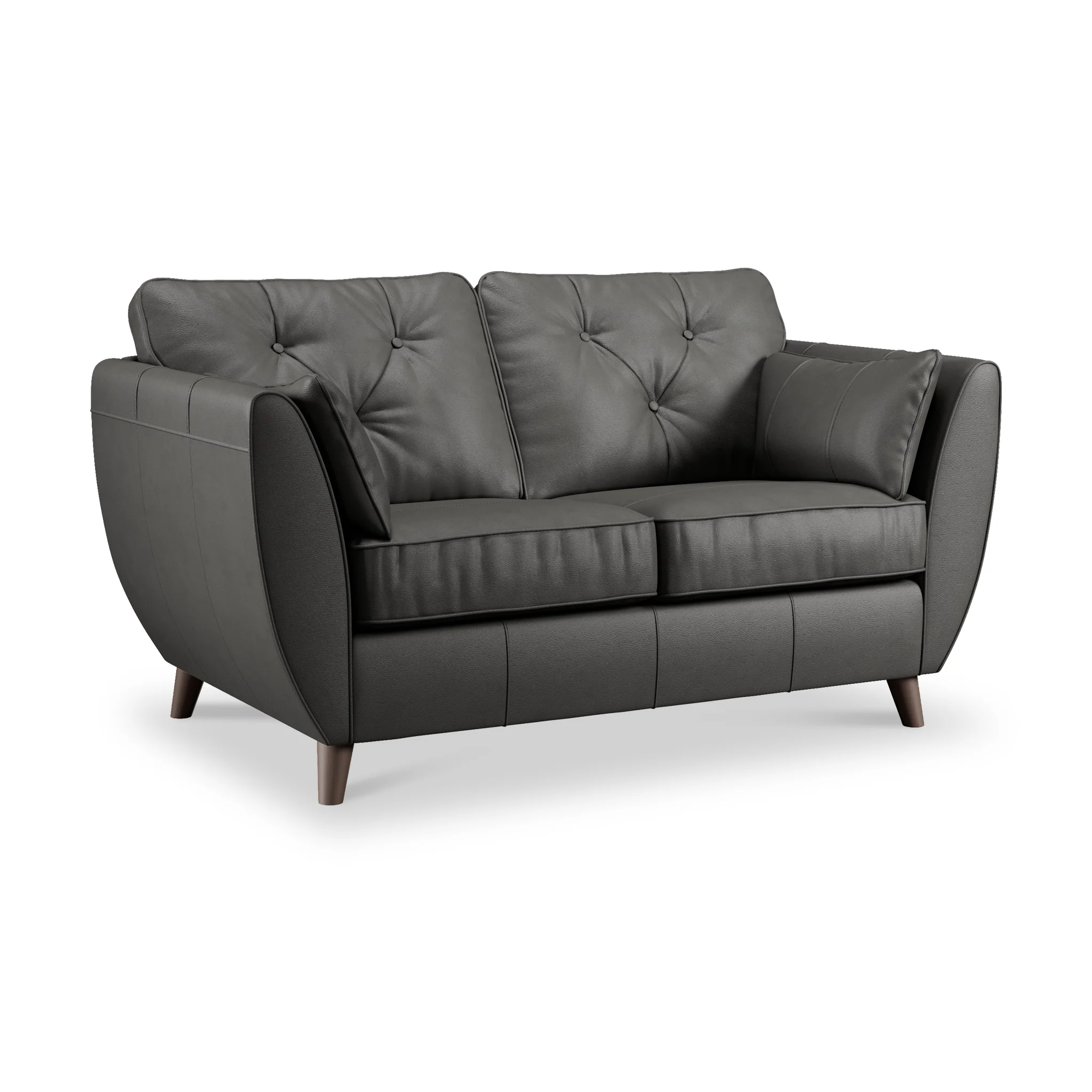 Edison Leather 2 Seater Sofa - Image 59