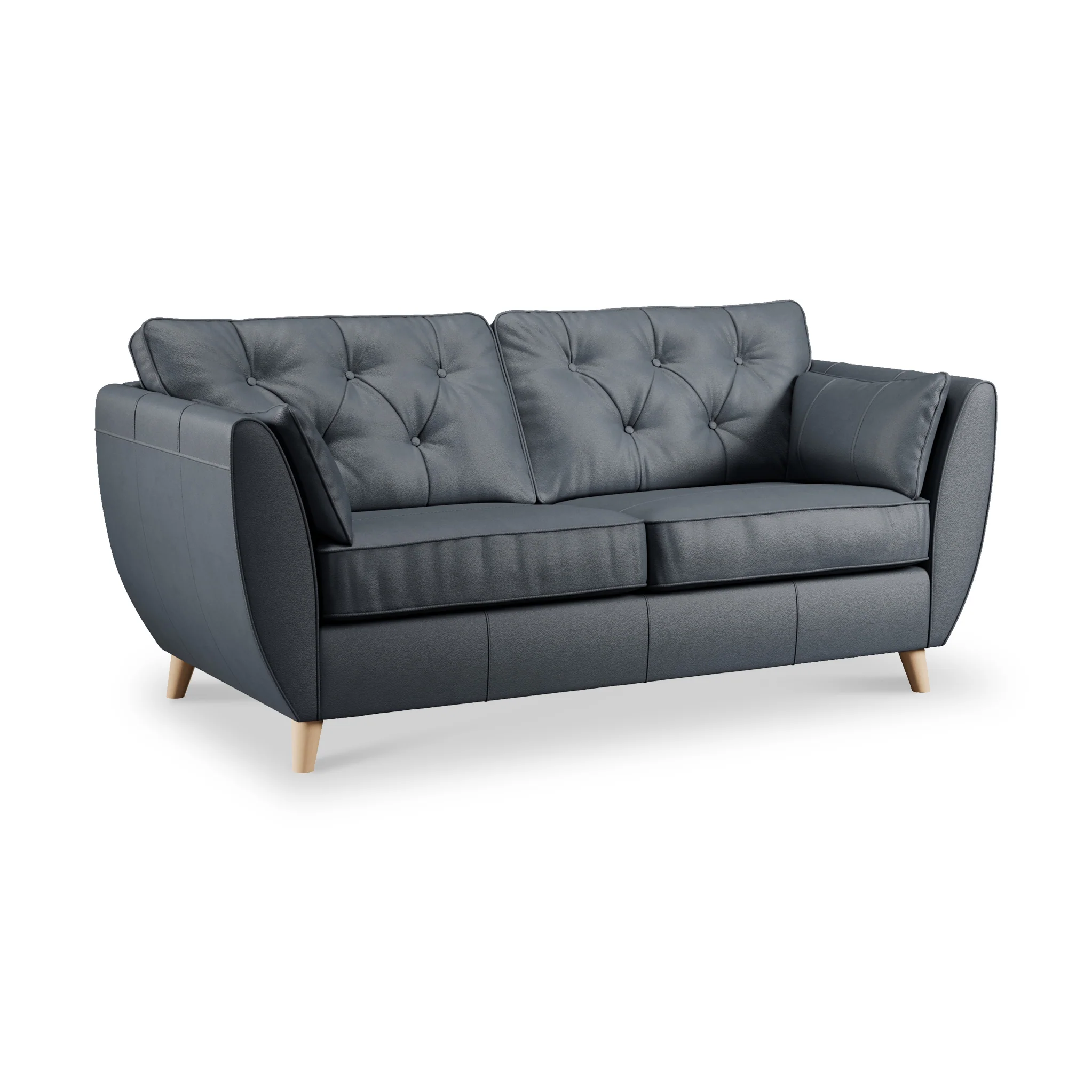 Edison Leather 3 Seater Sofa - Image 24