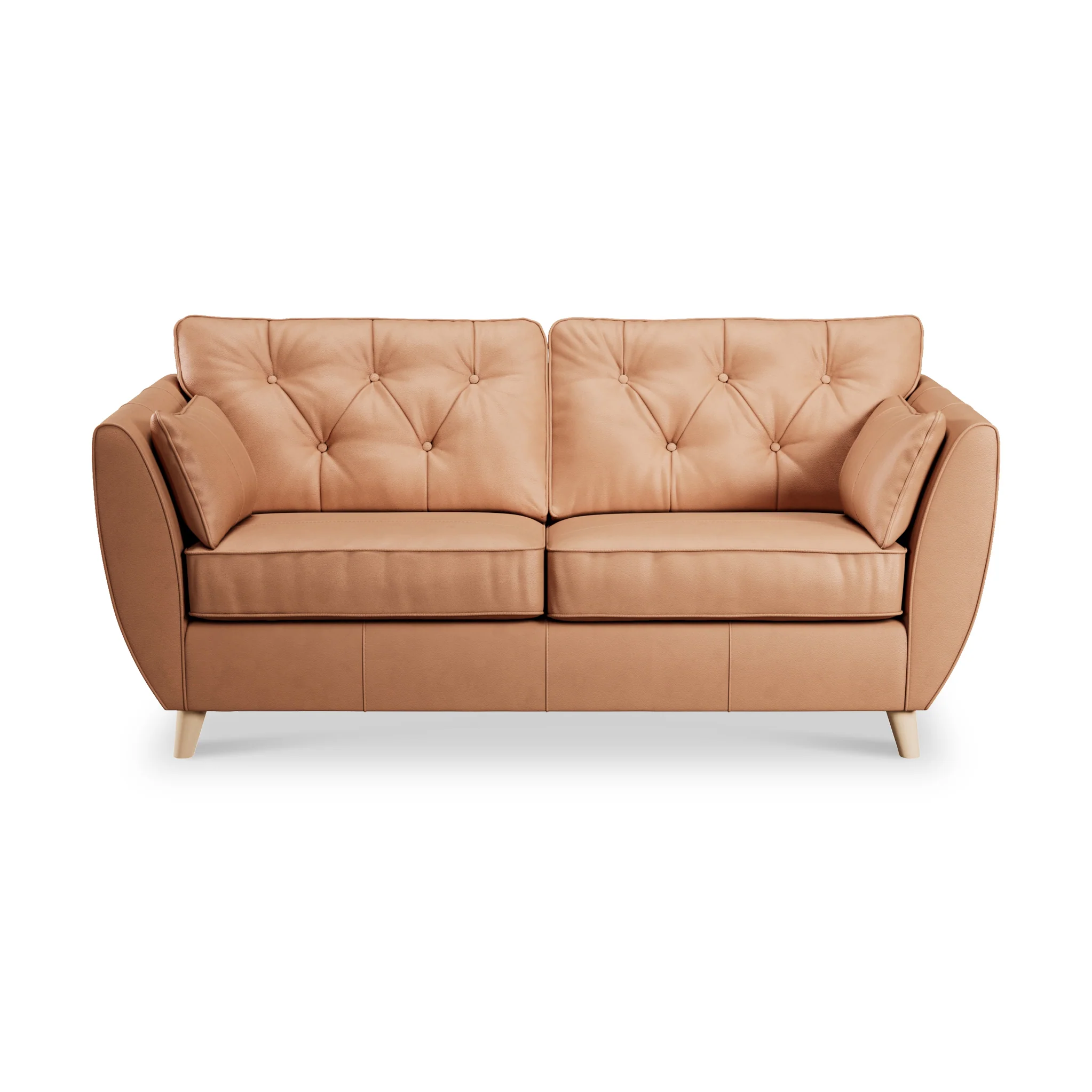 Edison Leather 3 Seater Sofa - Image 41