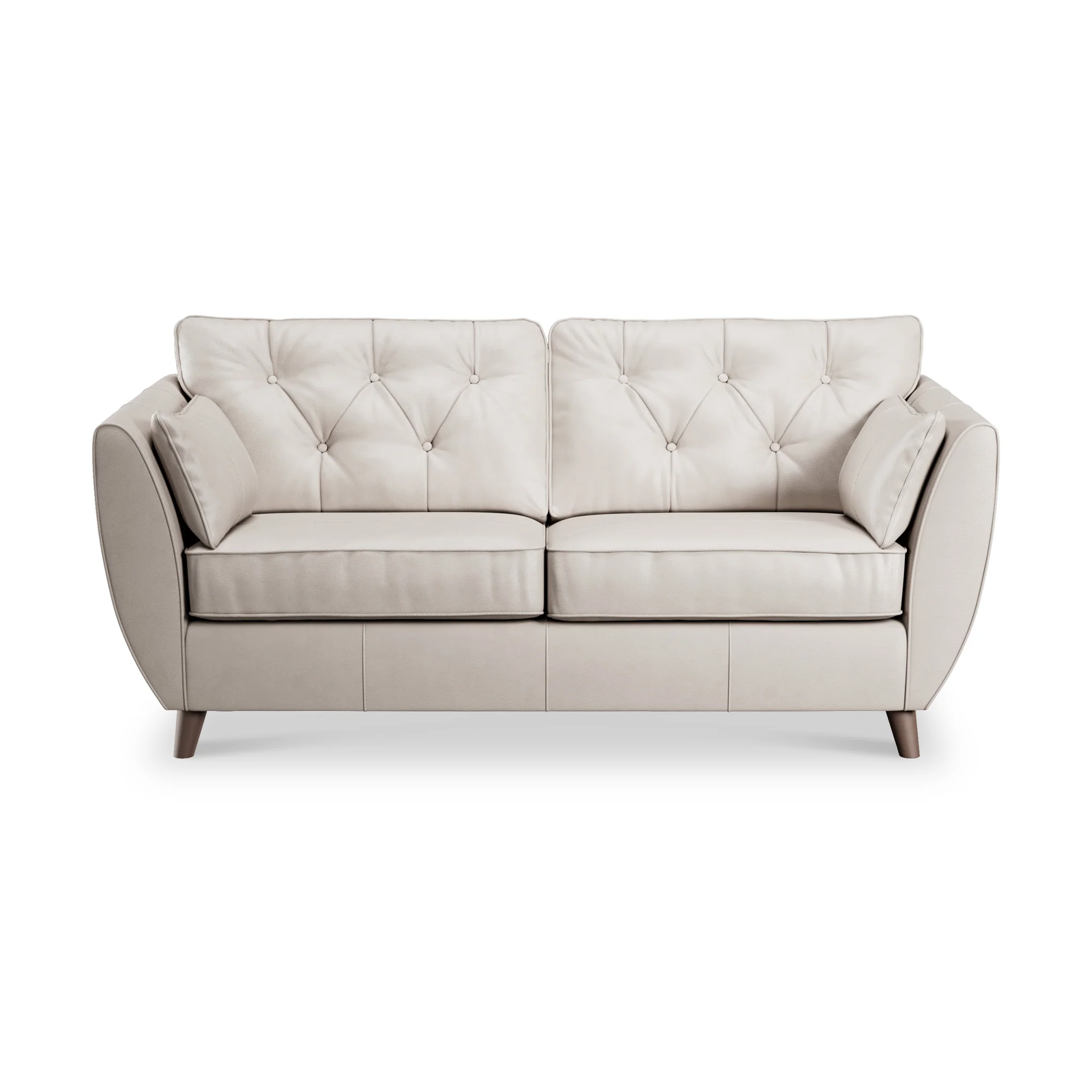Edison Leather 3 Seater Sofa - Image 5