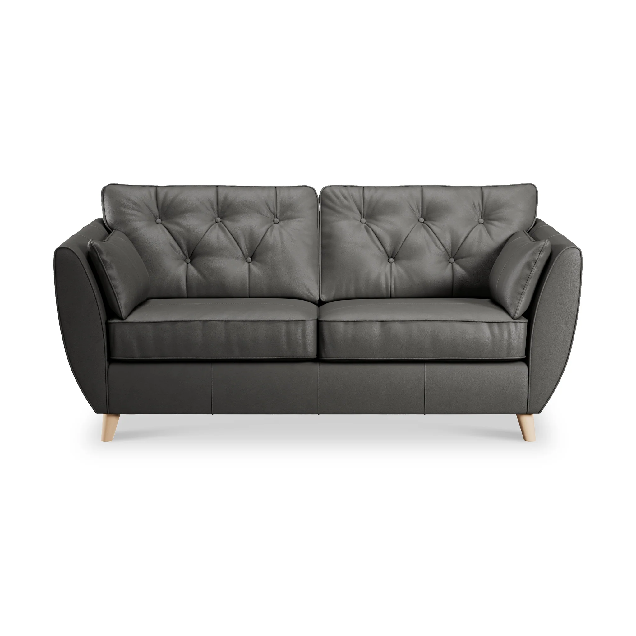 Edison Leather 3 Seater Sofa - Image 51