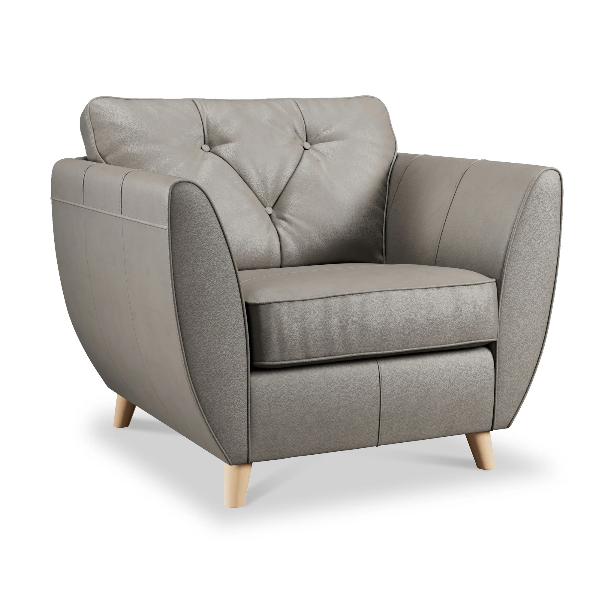 Edison Leather Armchair - Image 11