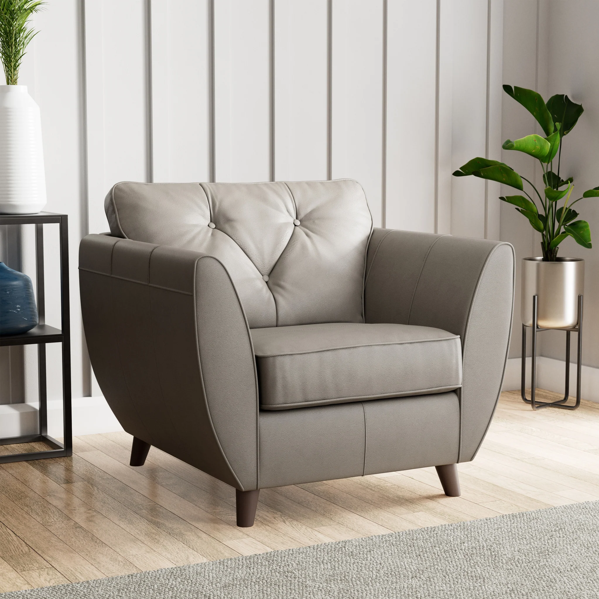 Edison Leather Armchair - Image 16