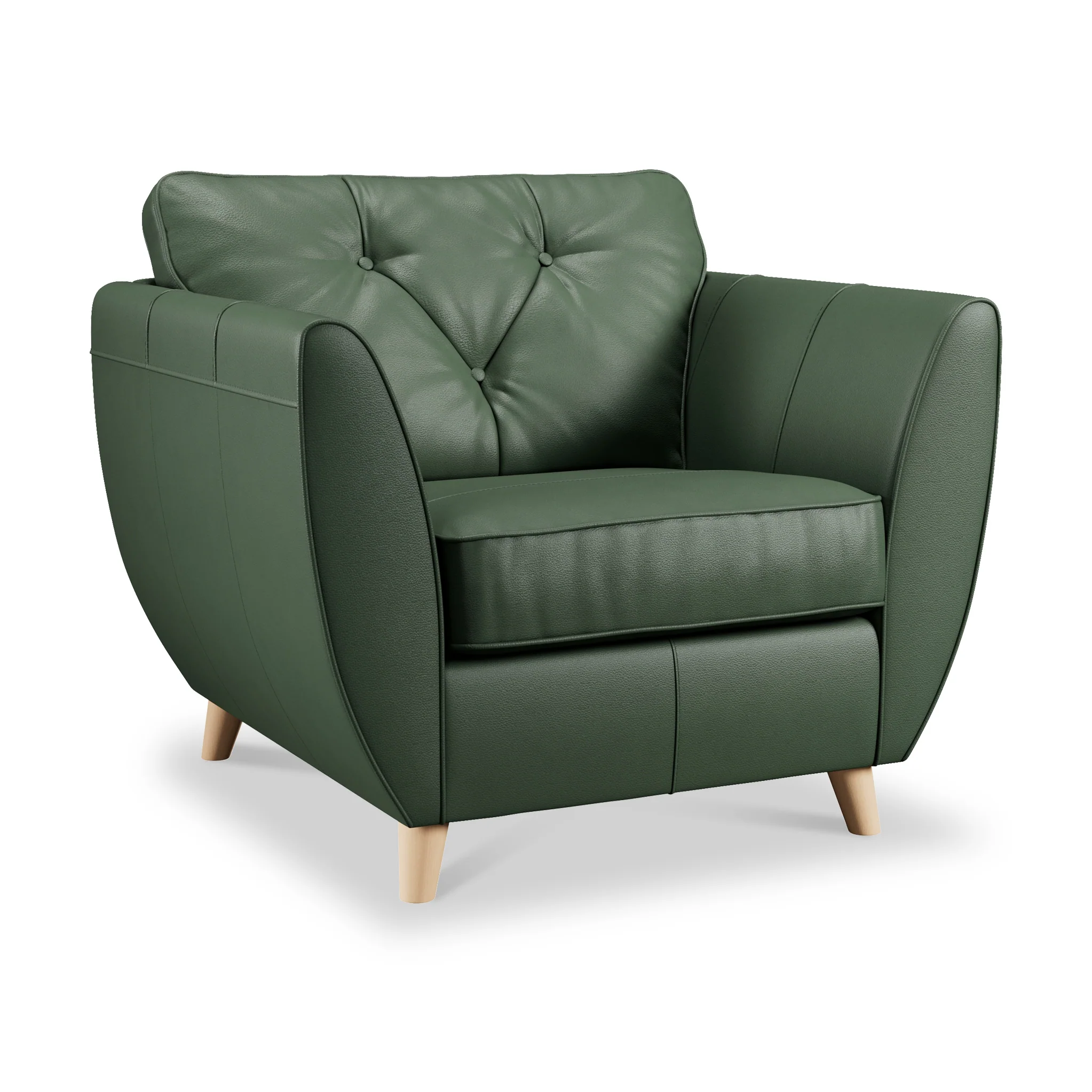 Edison Leather Armchair - Image 21
