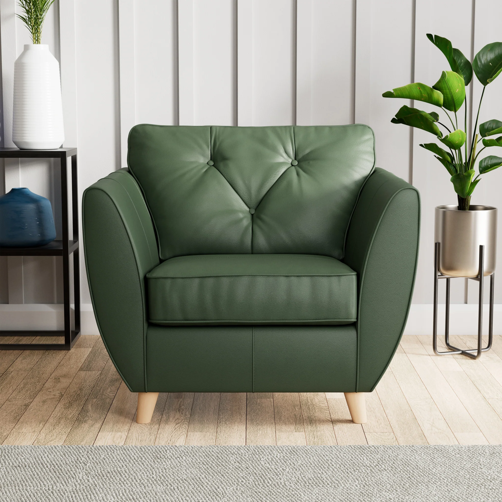 Edison Leather Armchair - Image 22