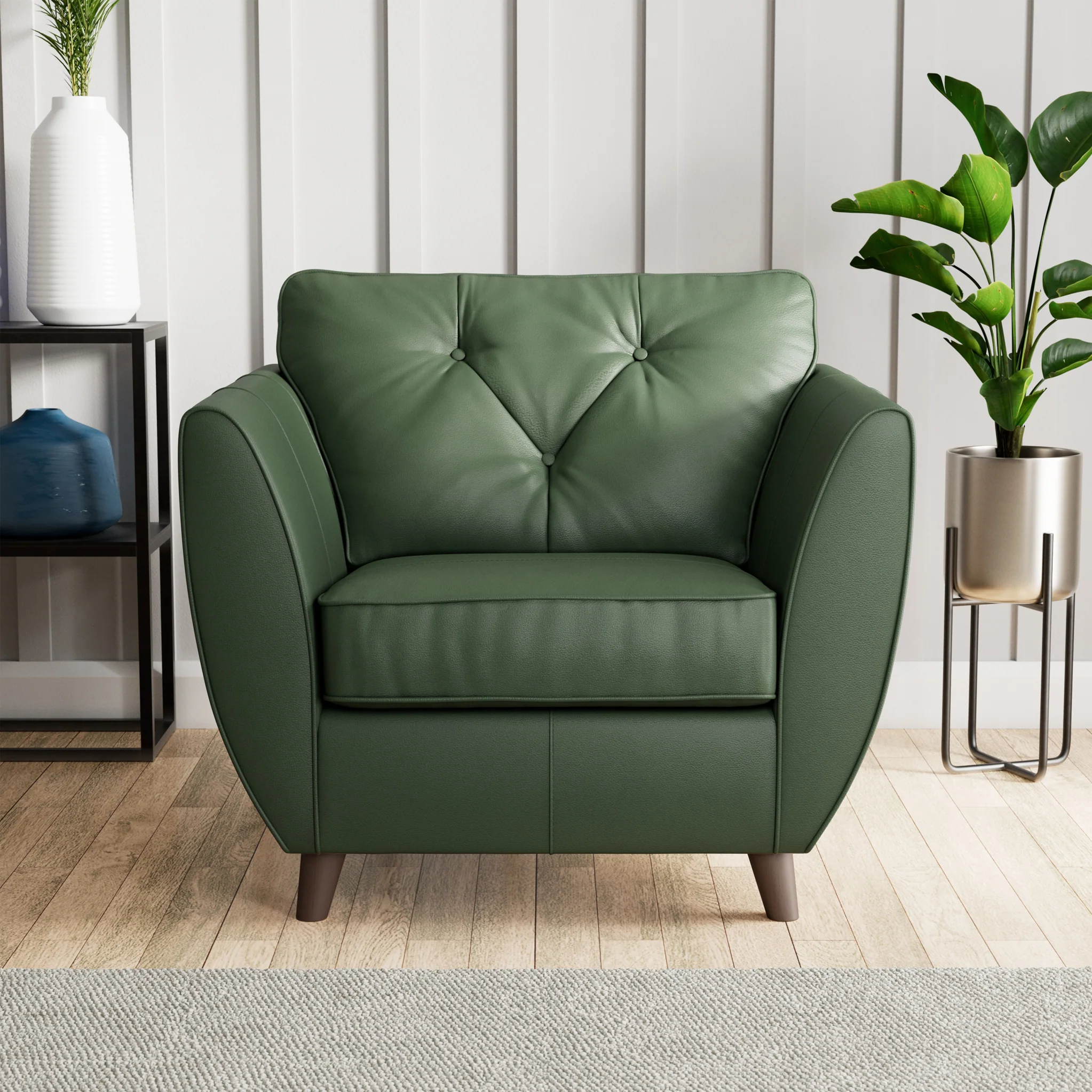 Edison Leather Armchair - Image 26
