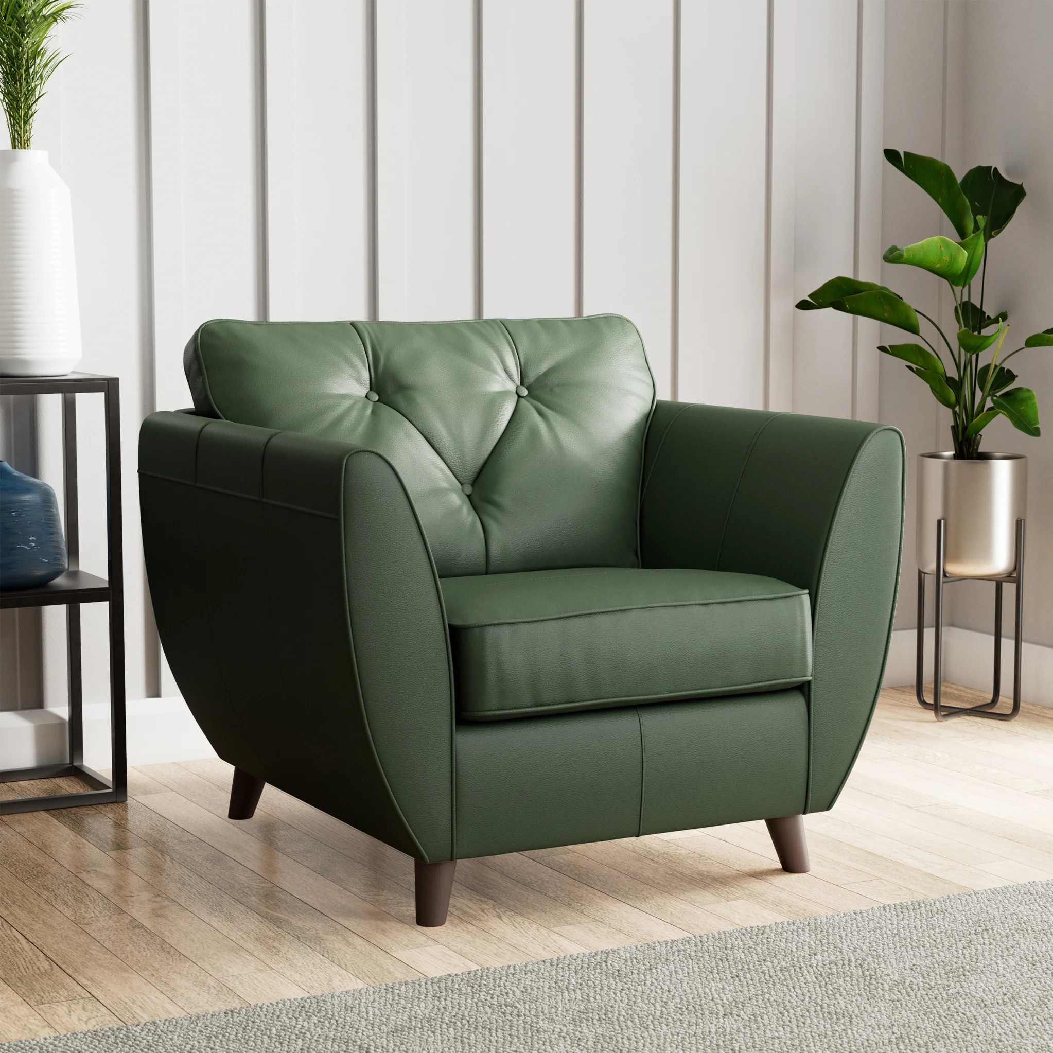 Edison Leather Armchair - Image 27