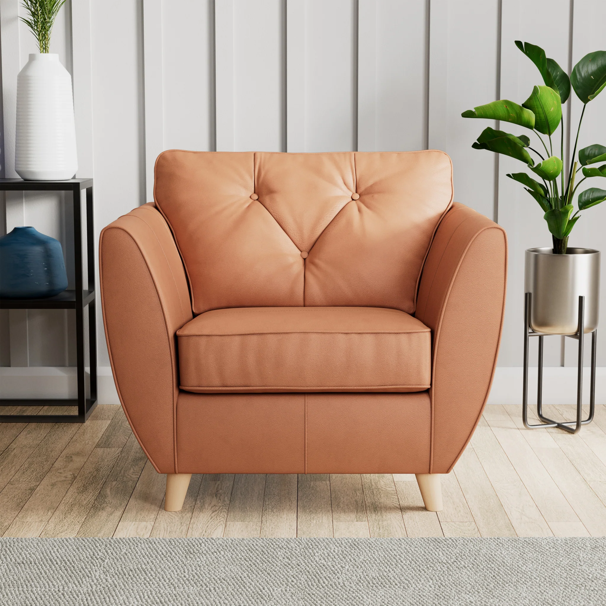Edison Leather Armchair - Image 32