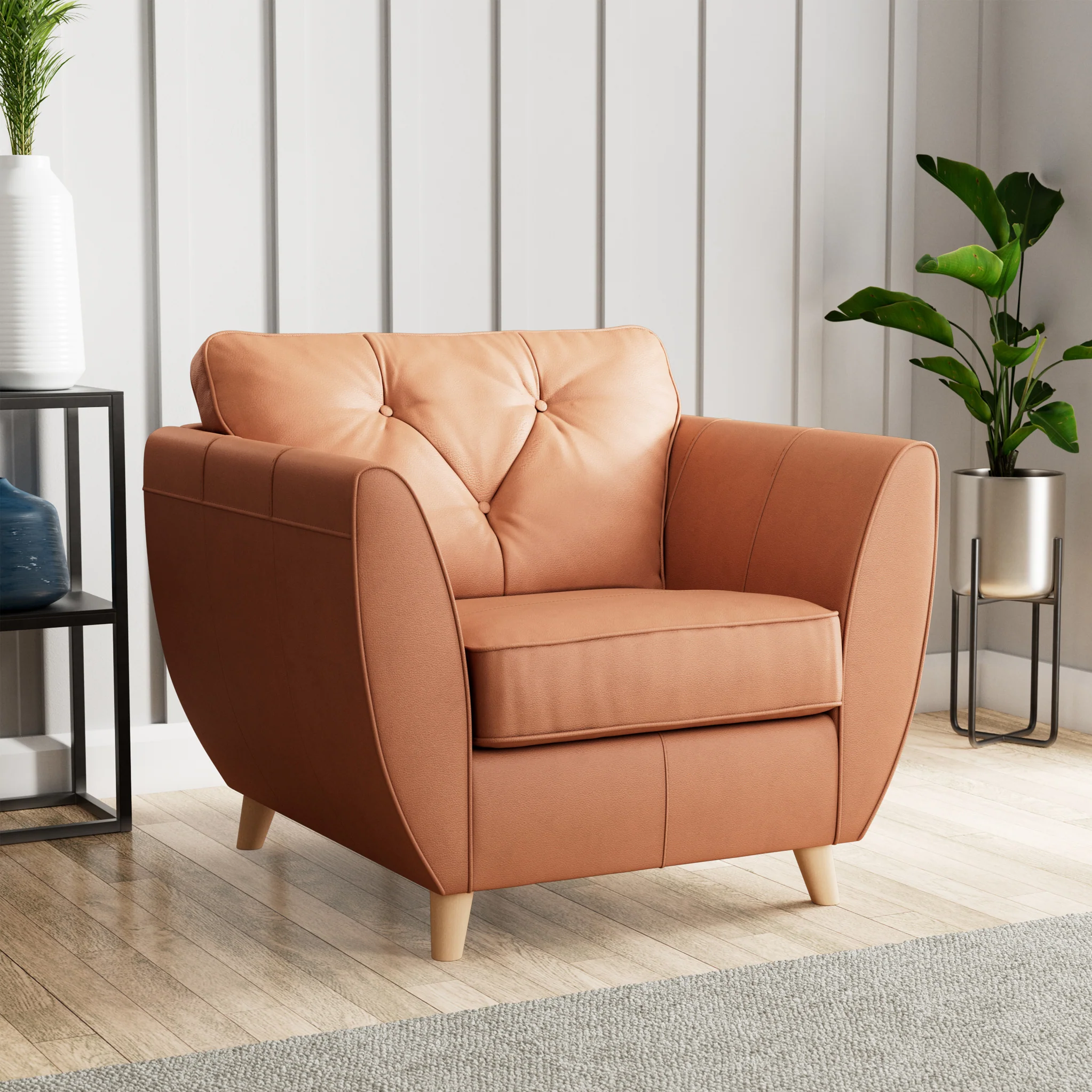 Edison Leather Armchair - Image 33