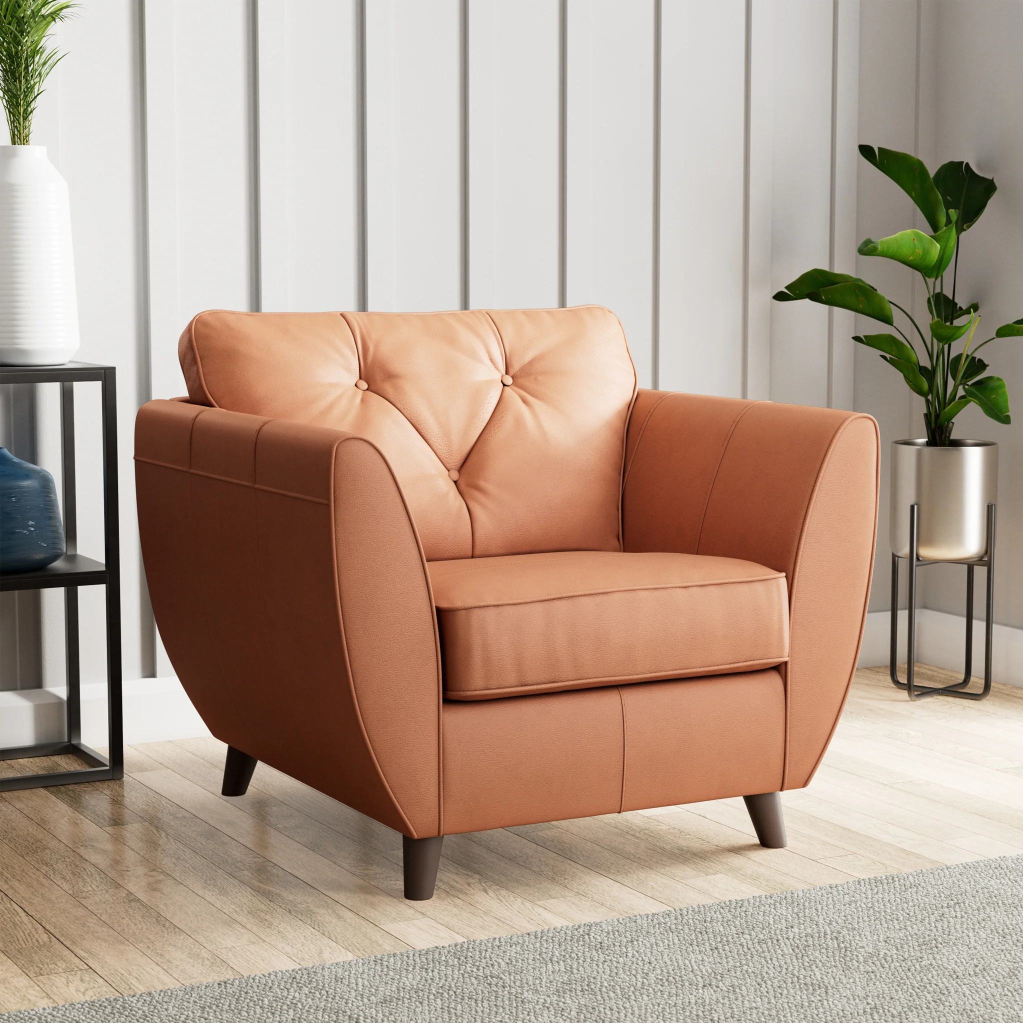 Edison Leather Armchair - Image 36