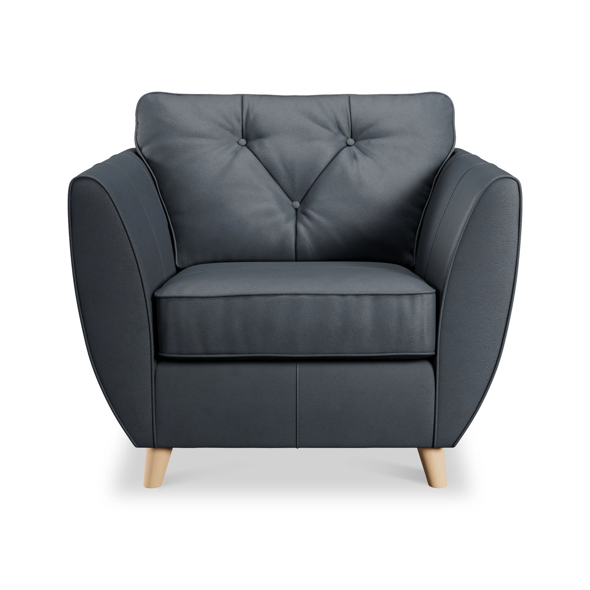 Edison Leather Armchair - Image 4
