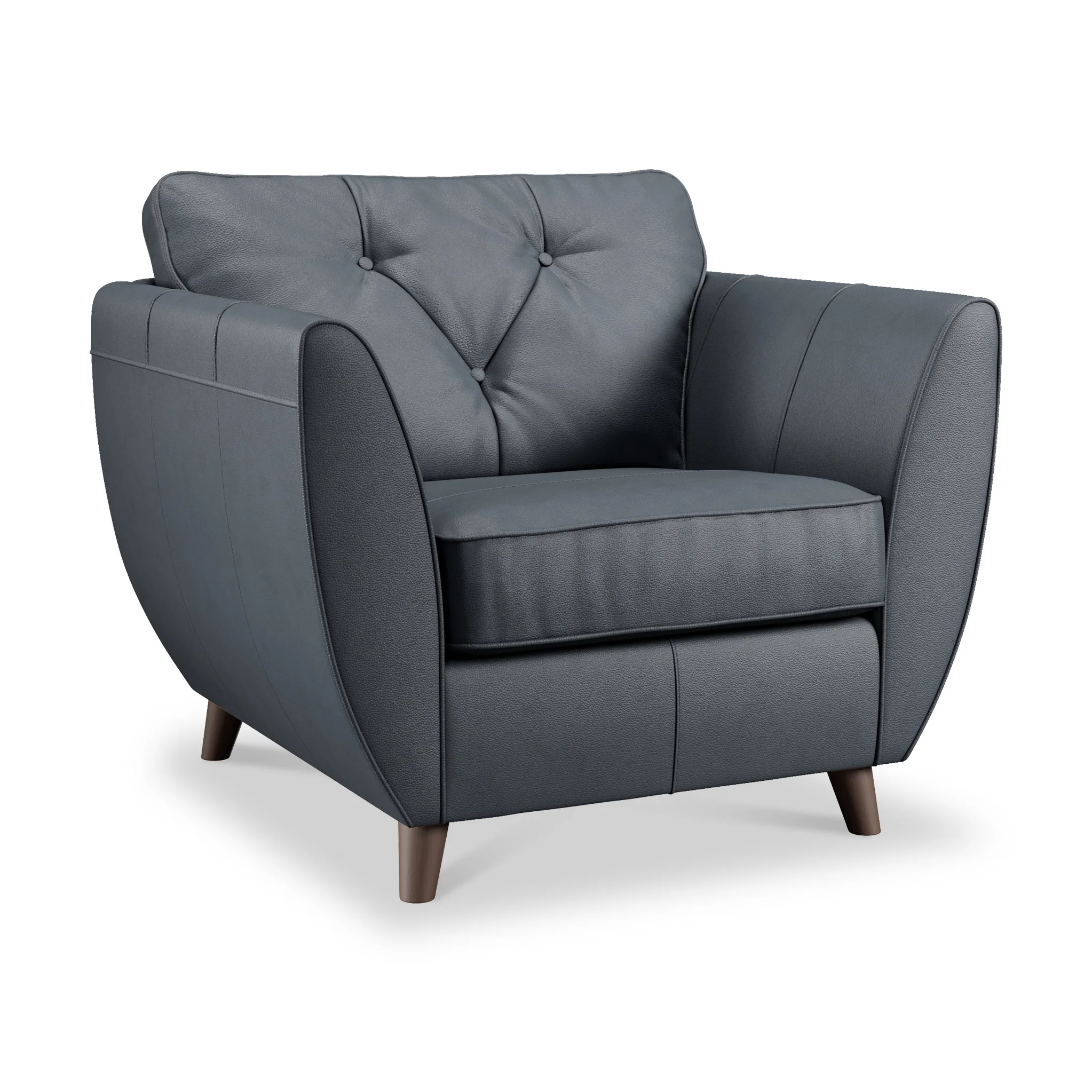 Edison Leather Armchair - Image 5