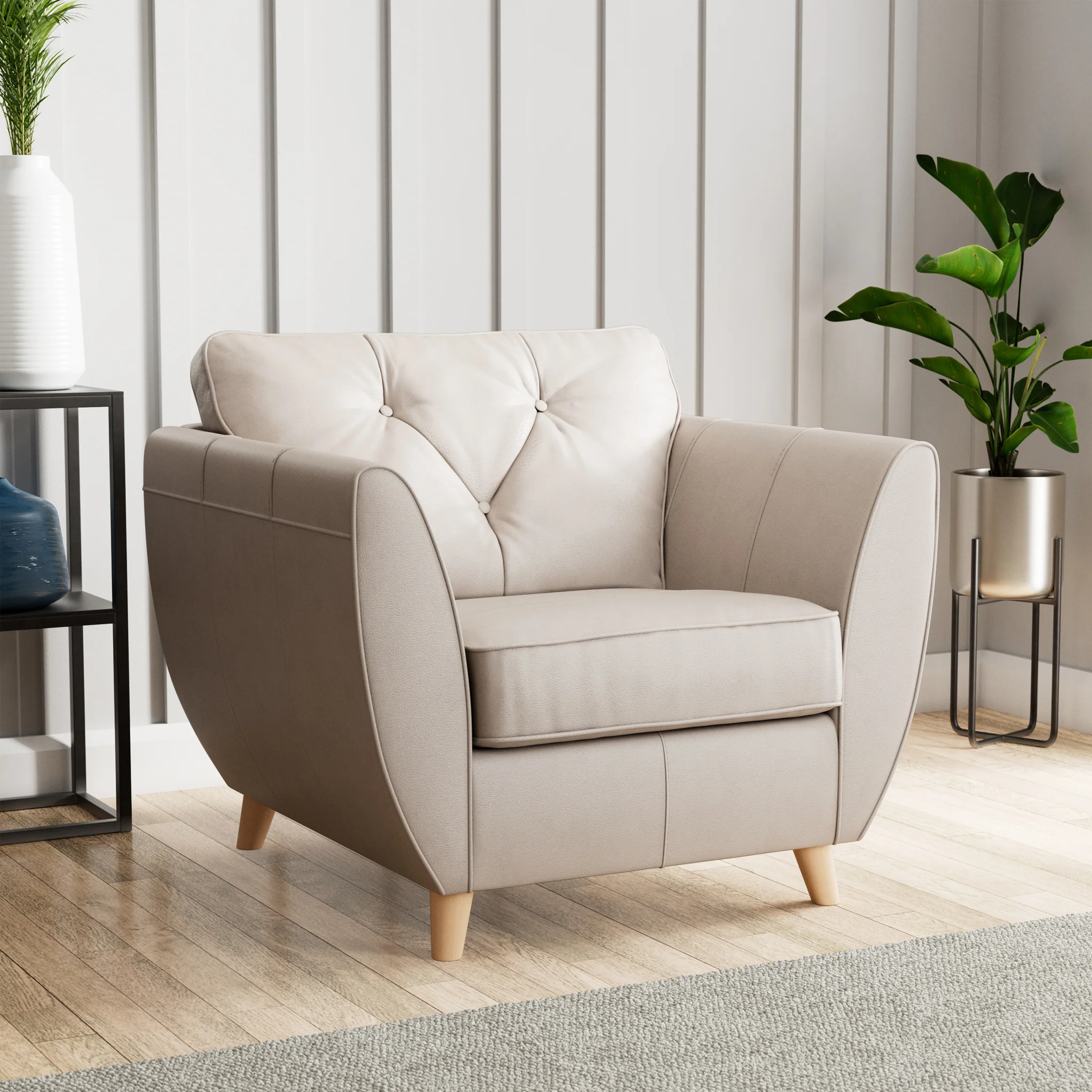 Edison Leather Armchair - Image 53