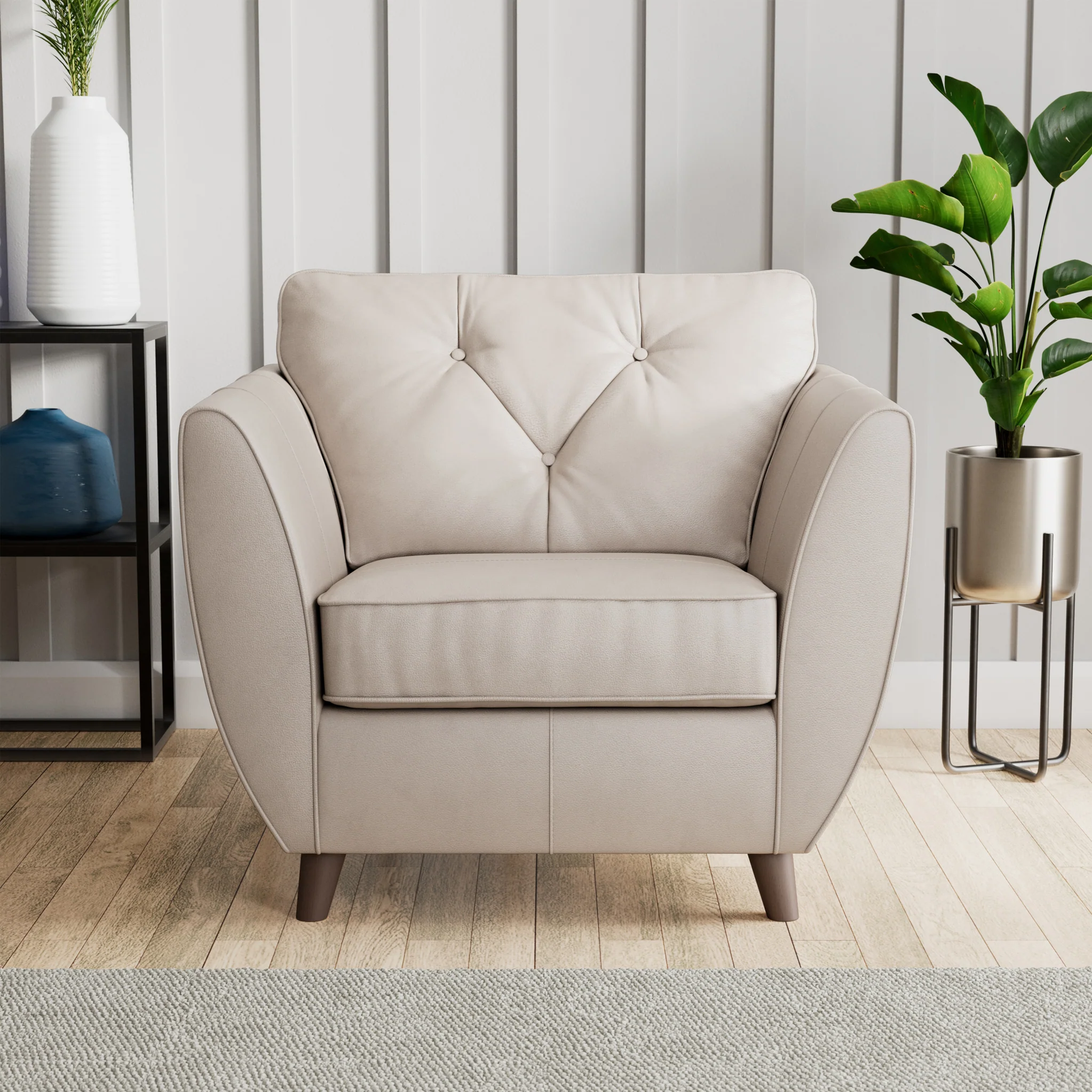 Edison Leather Armchair - Image 56