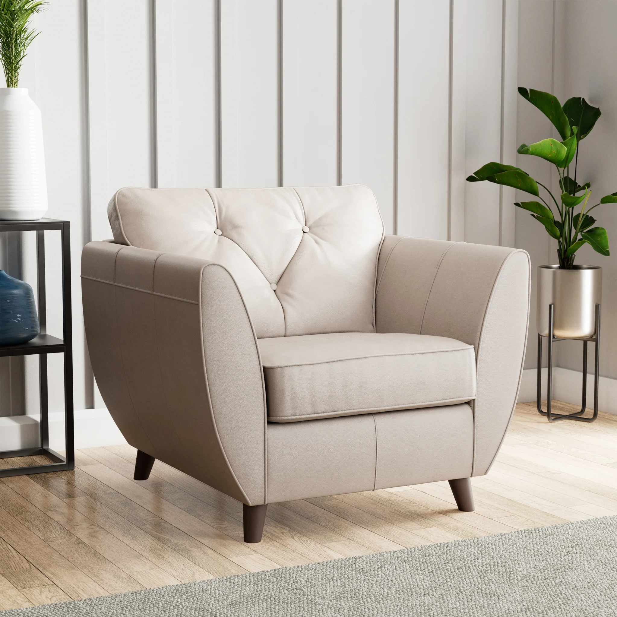 Edison Leather Armchair - Image 57