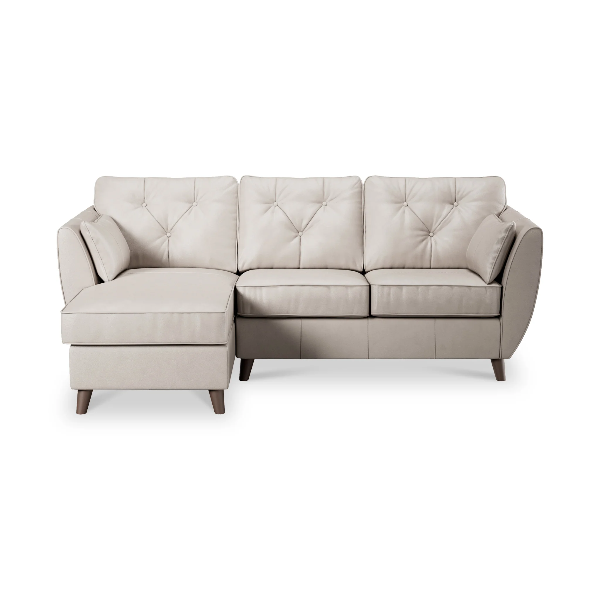 Edison Leather Chaise Sofa - Image 102